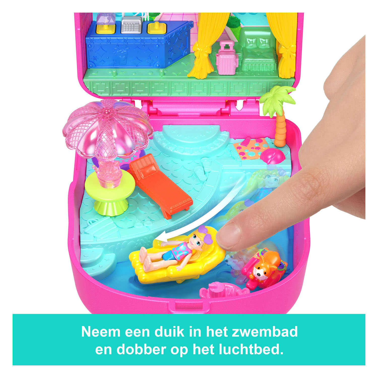 Polly Pocket Kitty Popsicle Compact