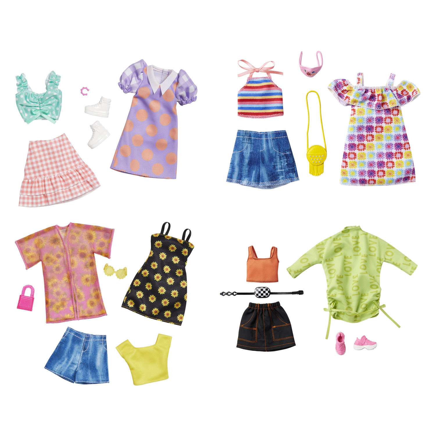 Barbie Modepopkleding en Accessoires