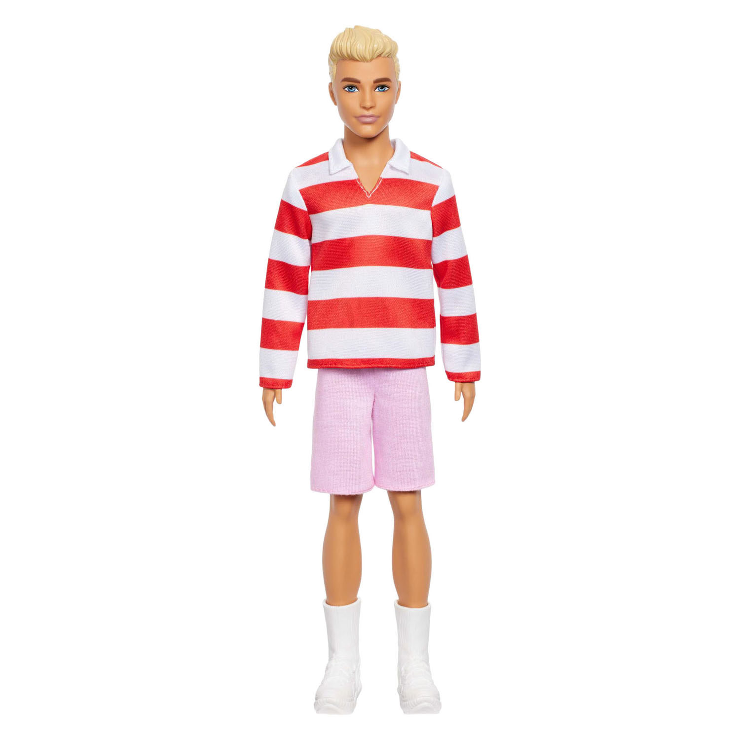 Barbie Fashionista - Ken Rood Wit Gestreept