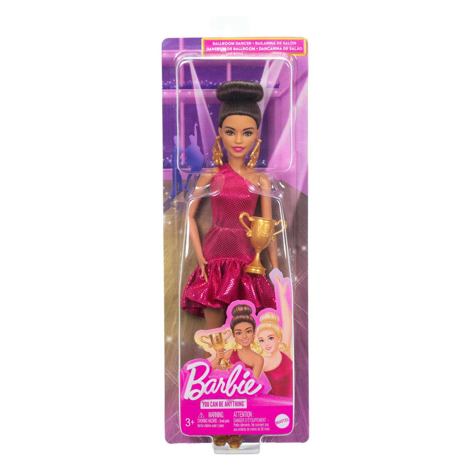 Barbie Ballroom Danser met Accessoires Modepop
