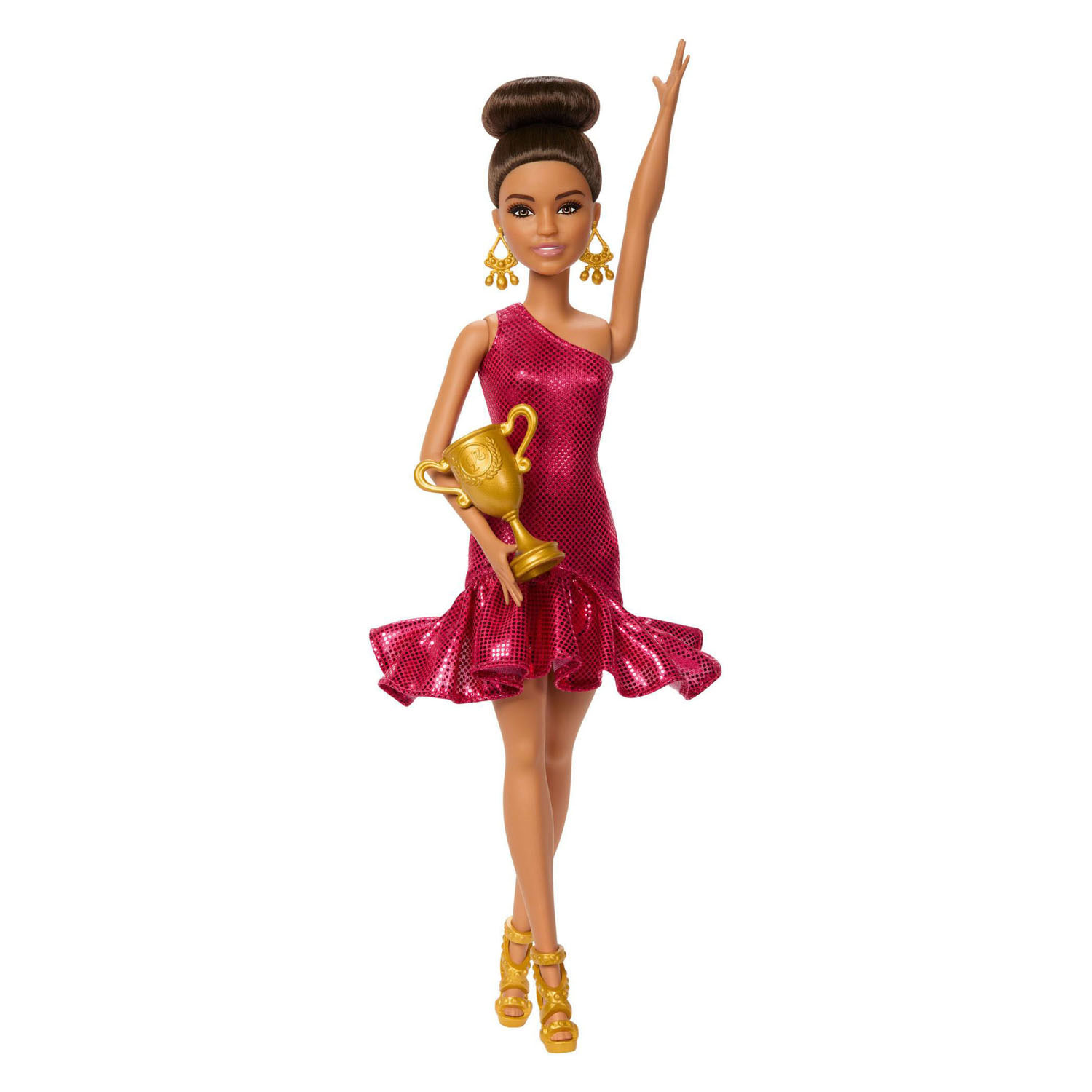Barbie Ballroom Danser met Accessoires Modepop