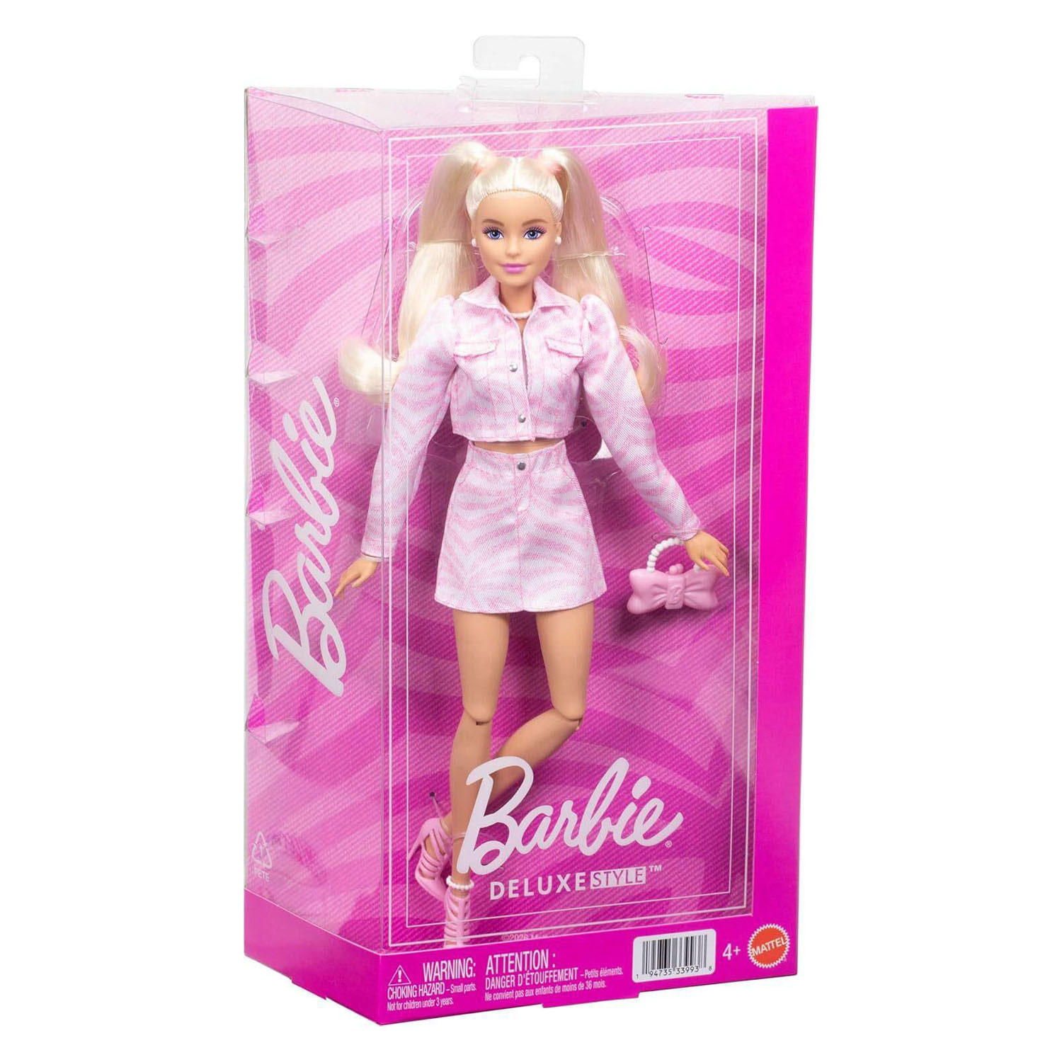Barbie Deluxe Style Pop – Pinke Jeansjacke