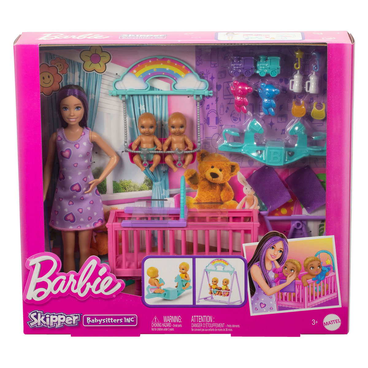 Barbie Skipper Babysitters Modepop
