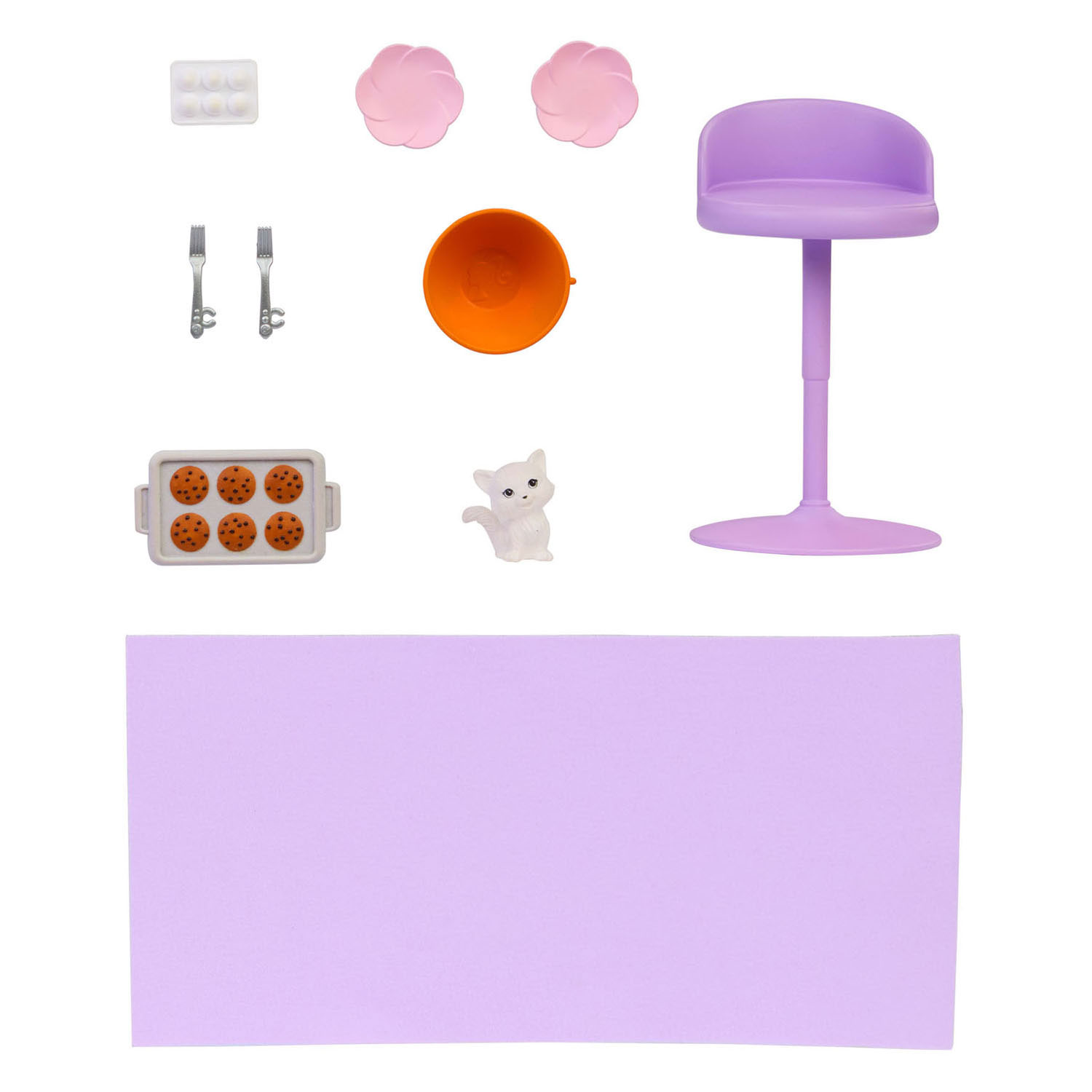 Barbie Weekend Escape Huis met Modepop - 10+dlg.