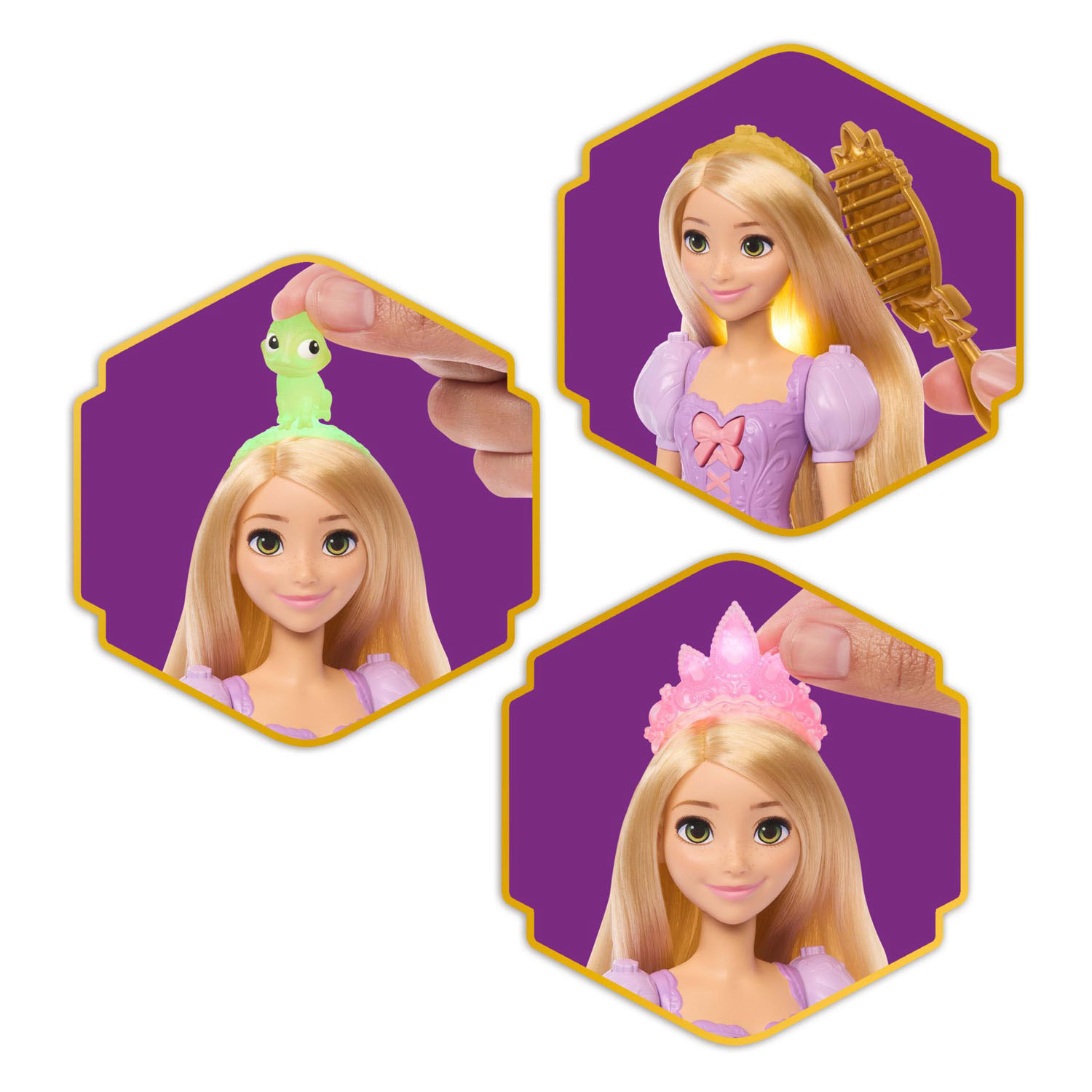 Disney Princess - Magische haar Rapunzel Modepop
