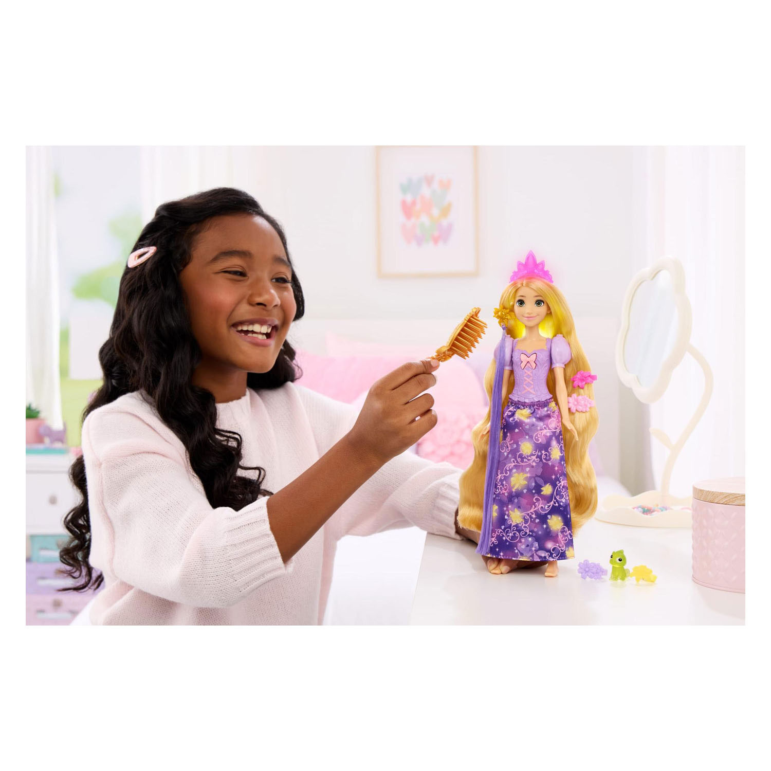 Disney Princess - Magische haar Rapunzel Modepop