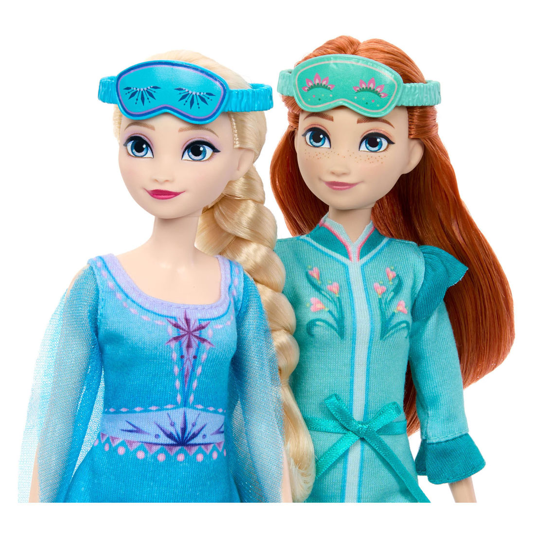 Disney Frozen Anna en Elsa Slaapfeestje Modepoppen - 14dlg.