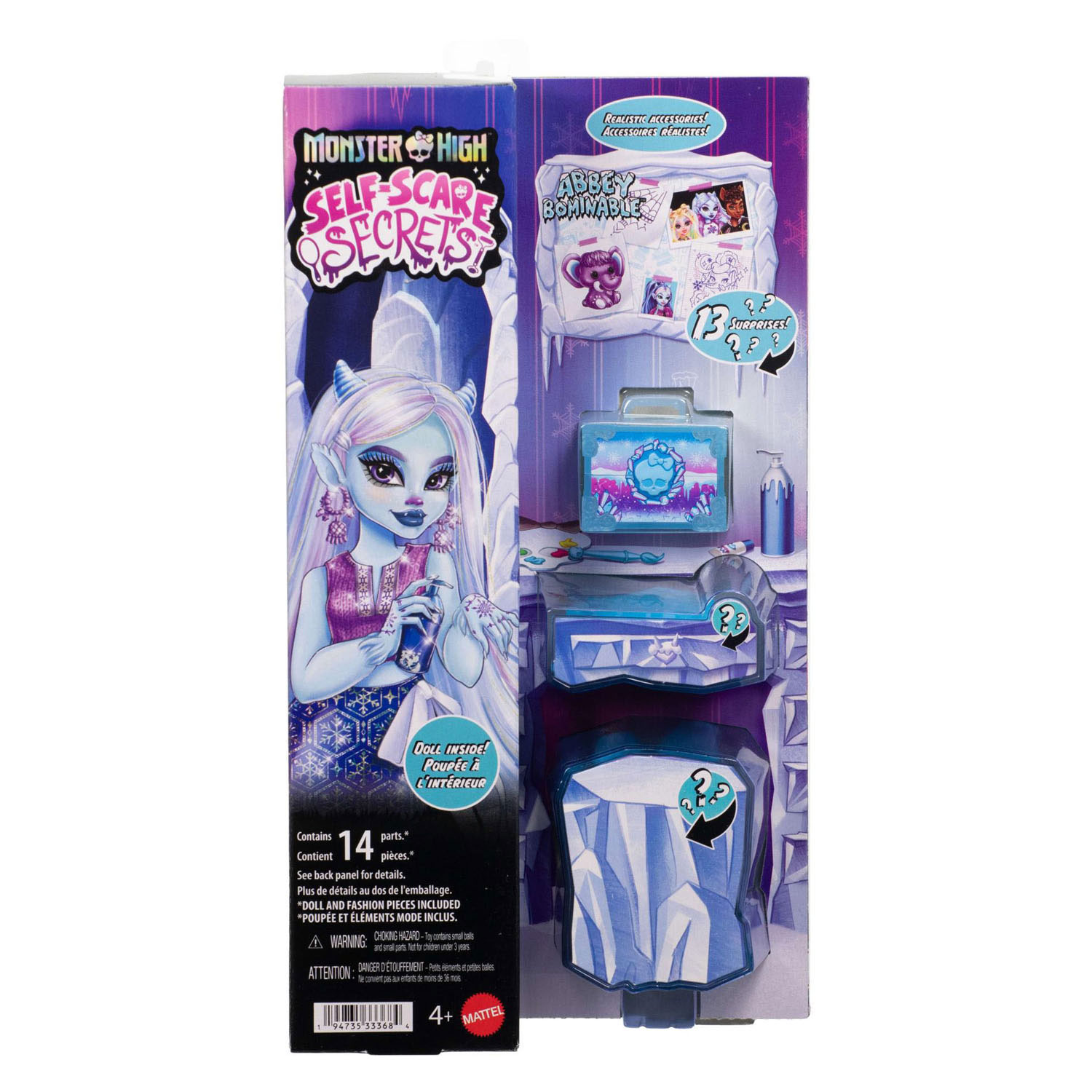 Monster High S1 Self Scare Secrets Abbey Bominable Modepop