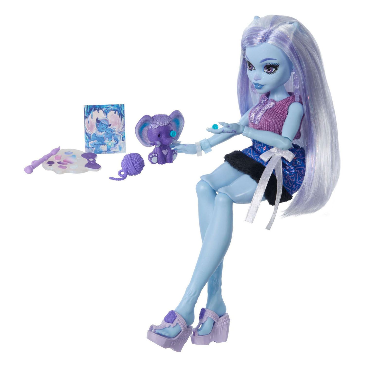 Monster High S1 Self Scare Secrets Abbey Bominable Modepop