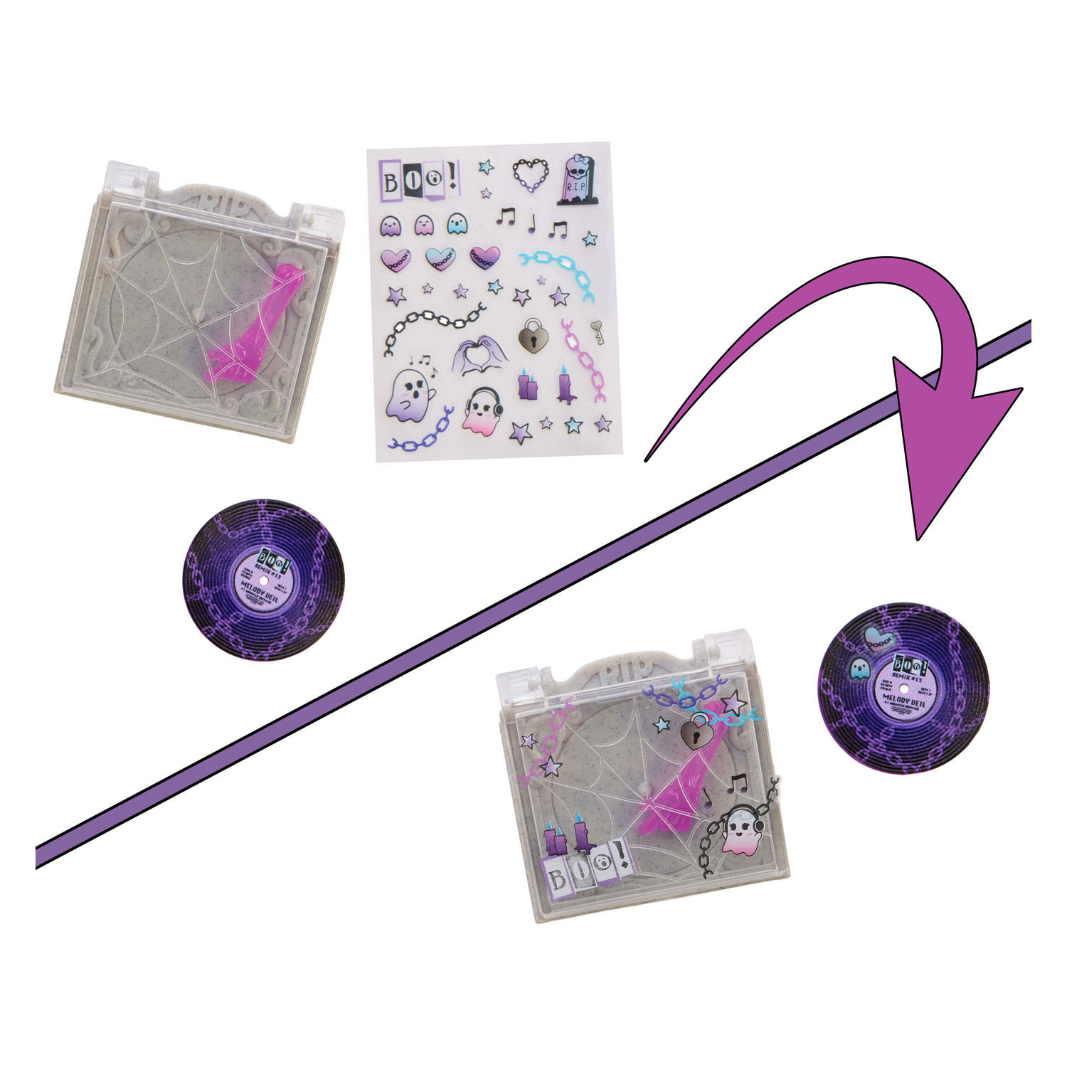 Monster High Self-Scare Secrets Modepop met 13 Verrassingen