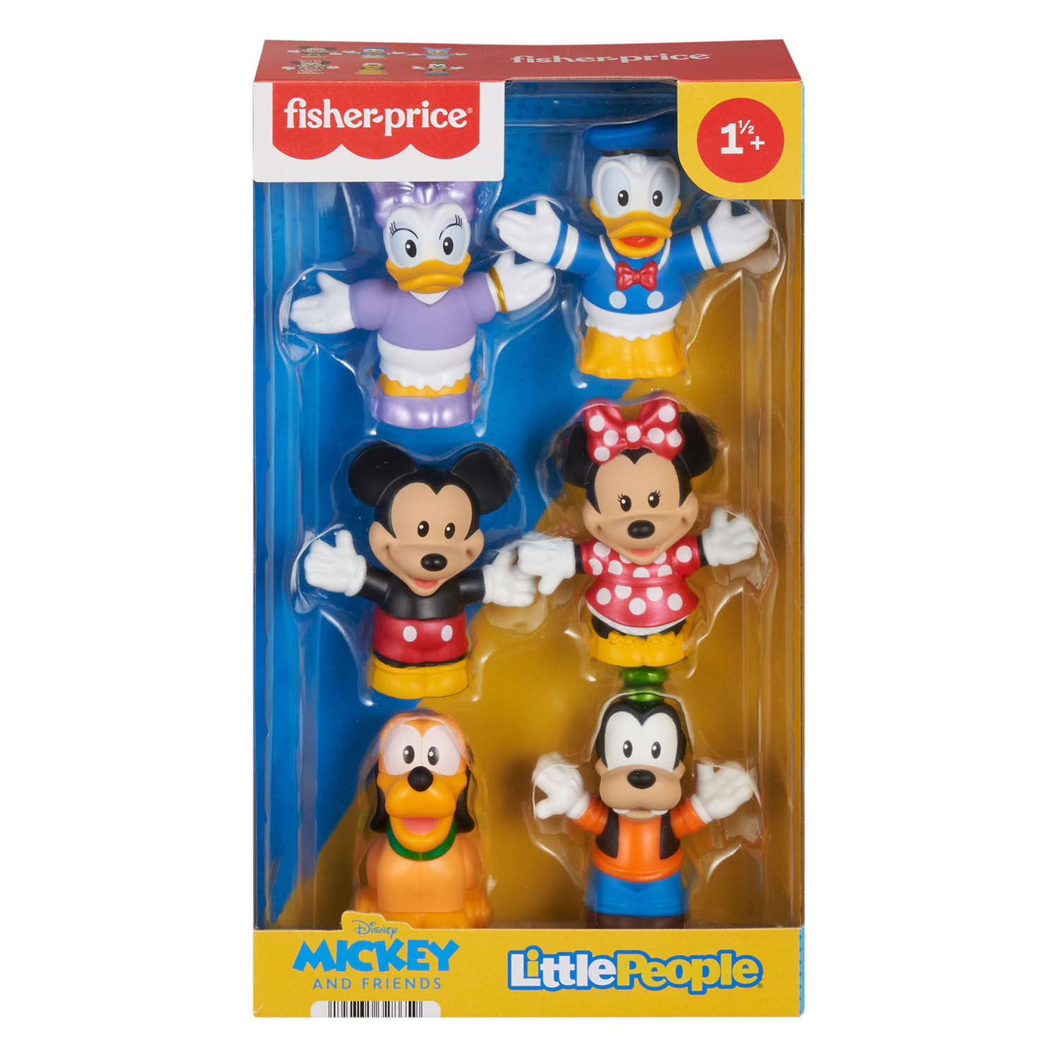 Fisher Price Little People Disney Mickey Mouse en Vrienden - 6dlg.
