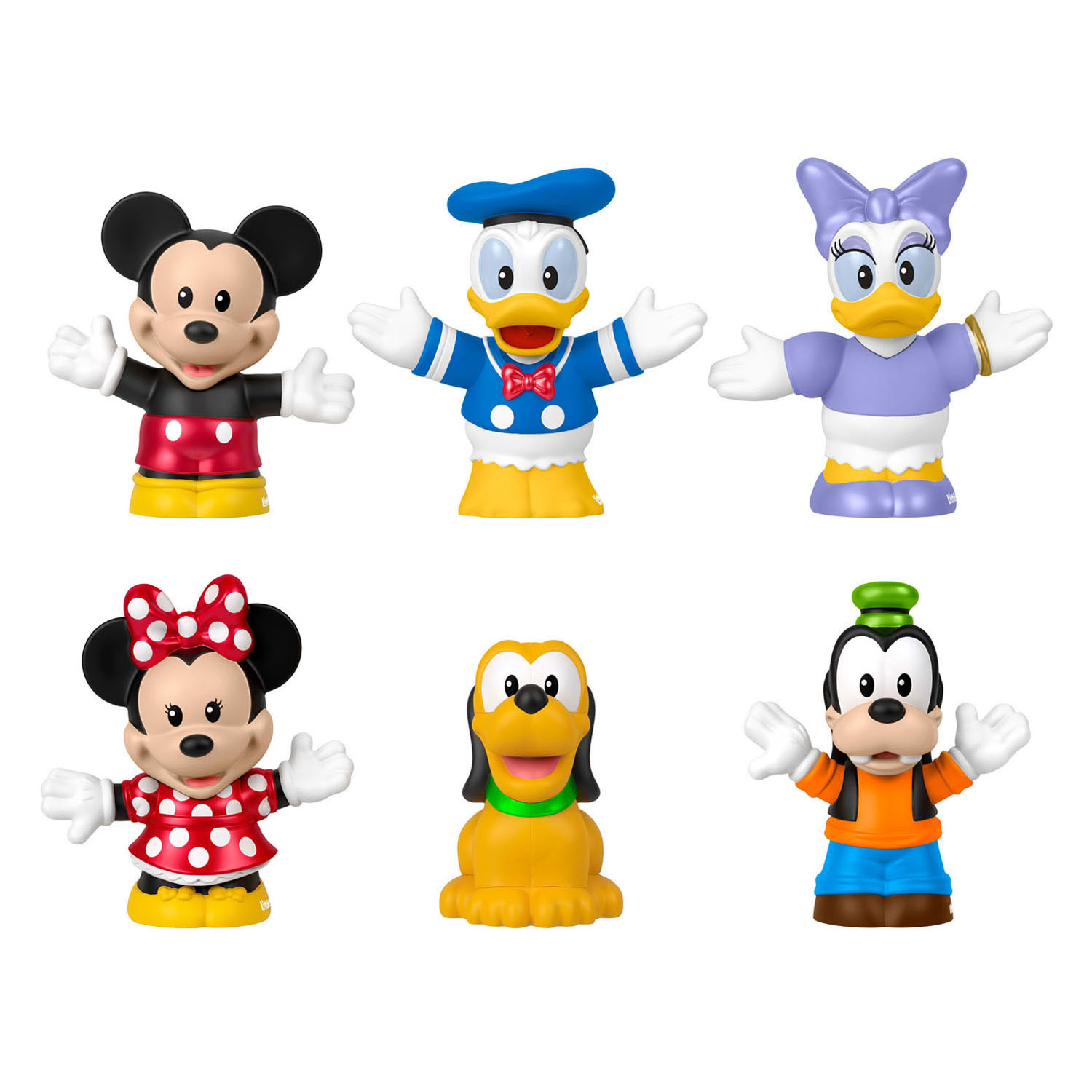 Fisher Price Little People Disney Mickey Mouse en Vrienden - 6dlg.