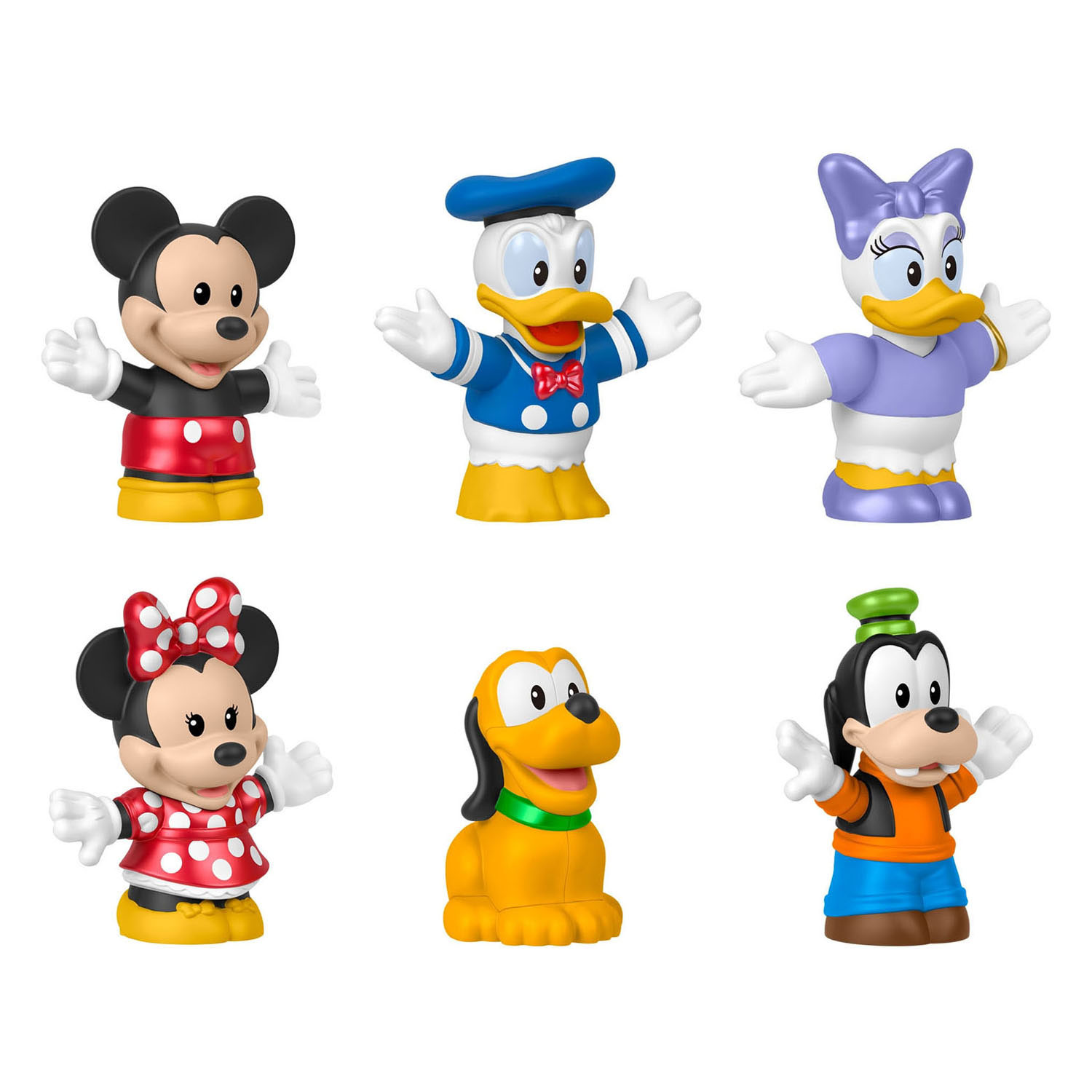 Fisher Price Little People Disney Mickey Mouse en Vrienden - 6dlg.