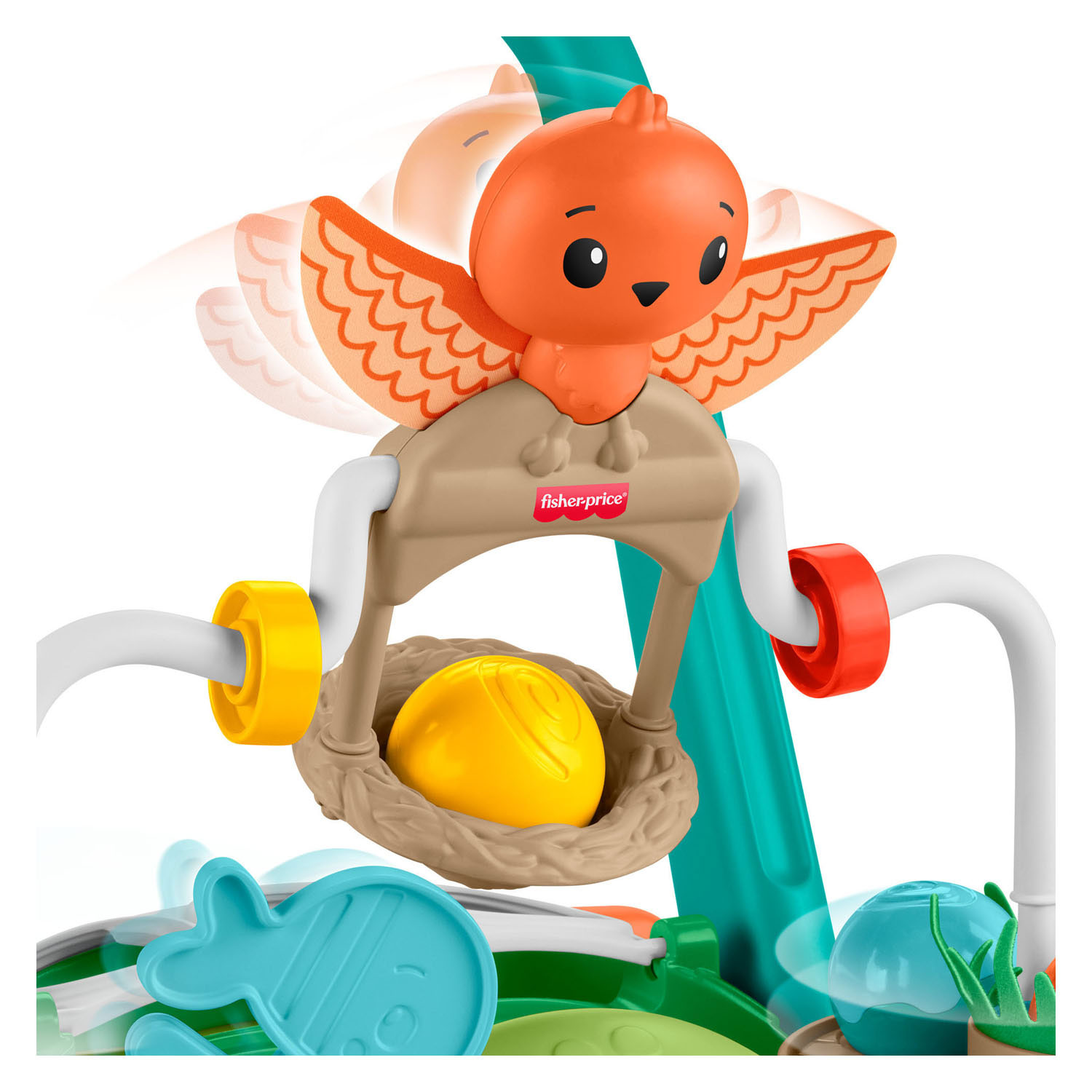 Fisher Price Schildpad Loopwagentje