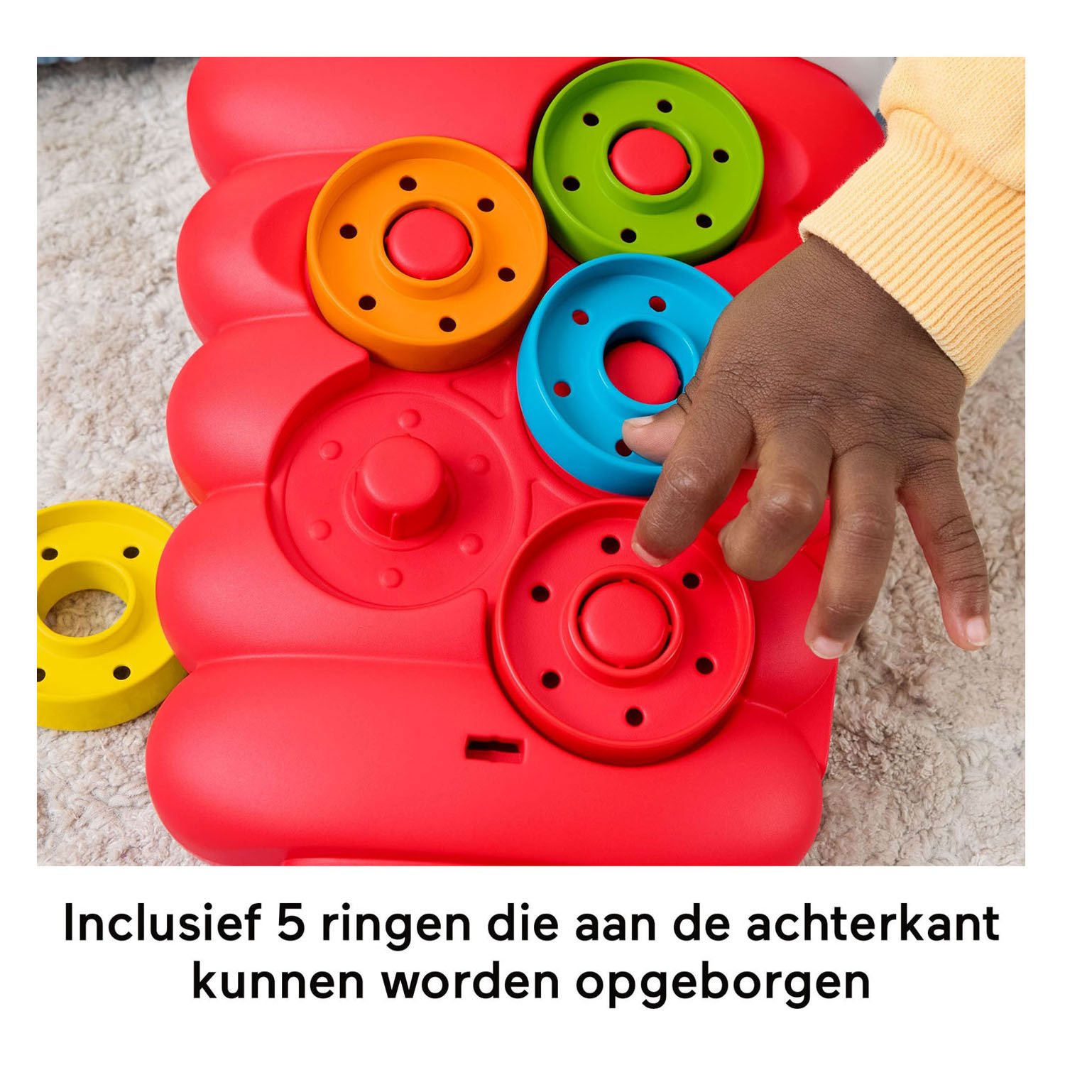Fisher Price Doorvalbare Stapelblokken