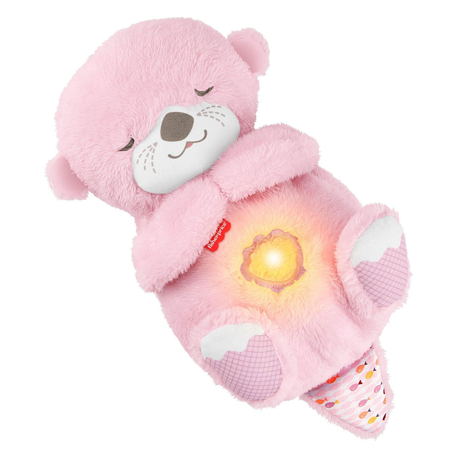Loutre Fisher Price Sleep Soft Bedtime - Rose