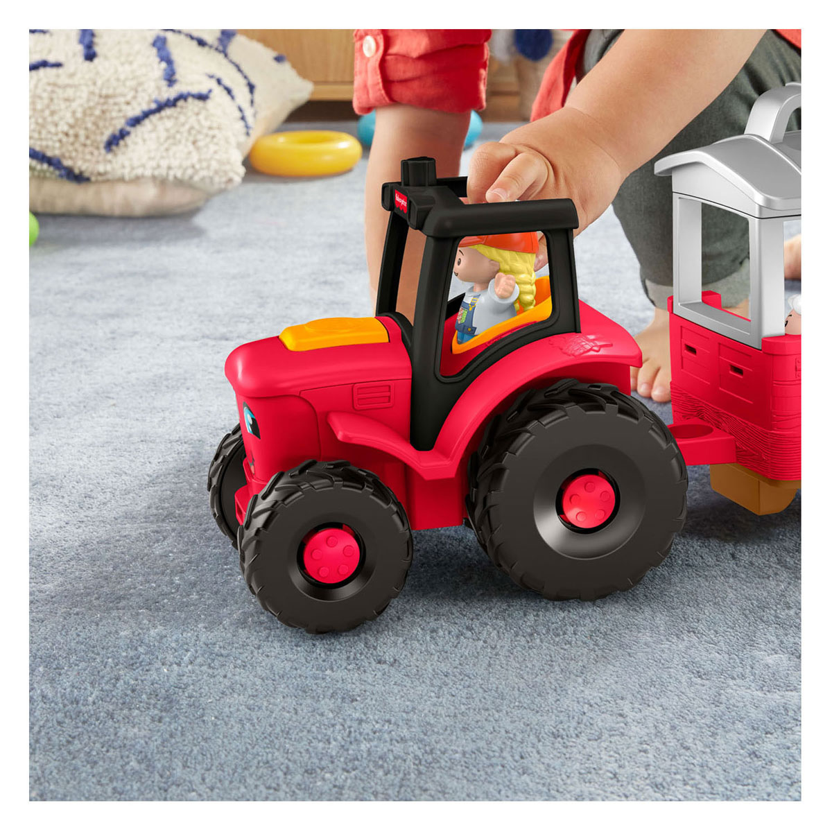 Fisher Price Little People Dierenverzorgingsboerderij Tractor Cadeauset