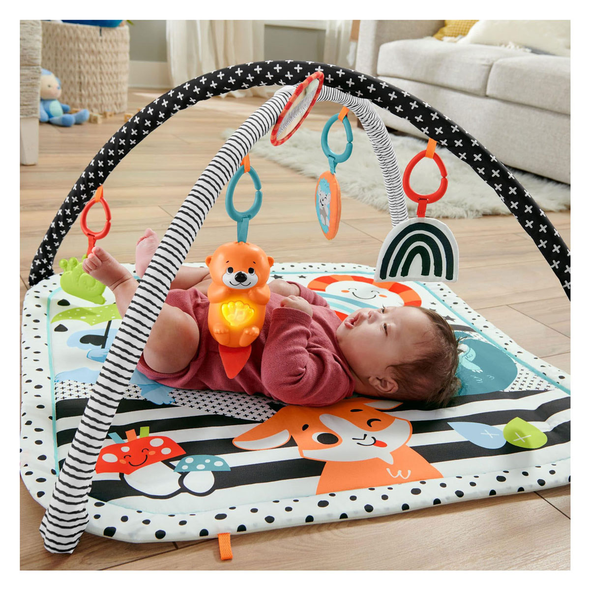 Fisher-Price  3-in-1 Muziek Glow & Grow Gym
