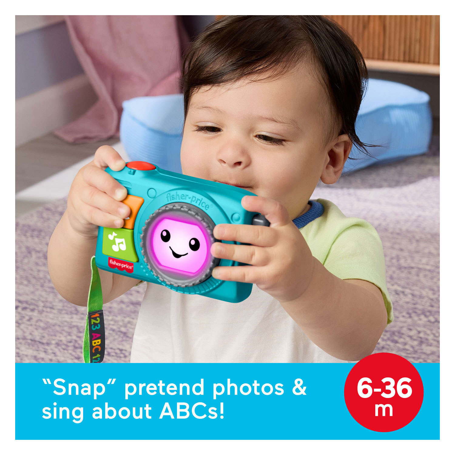 Fisher Price Camera met Licht en Geluid