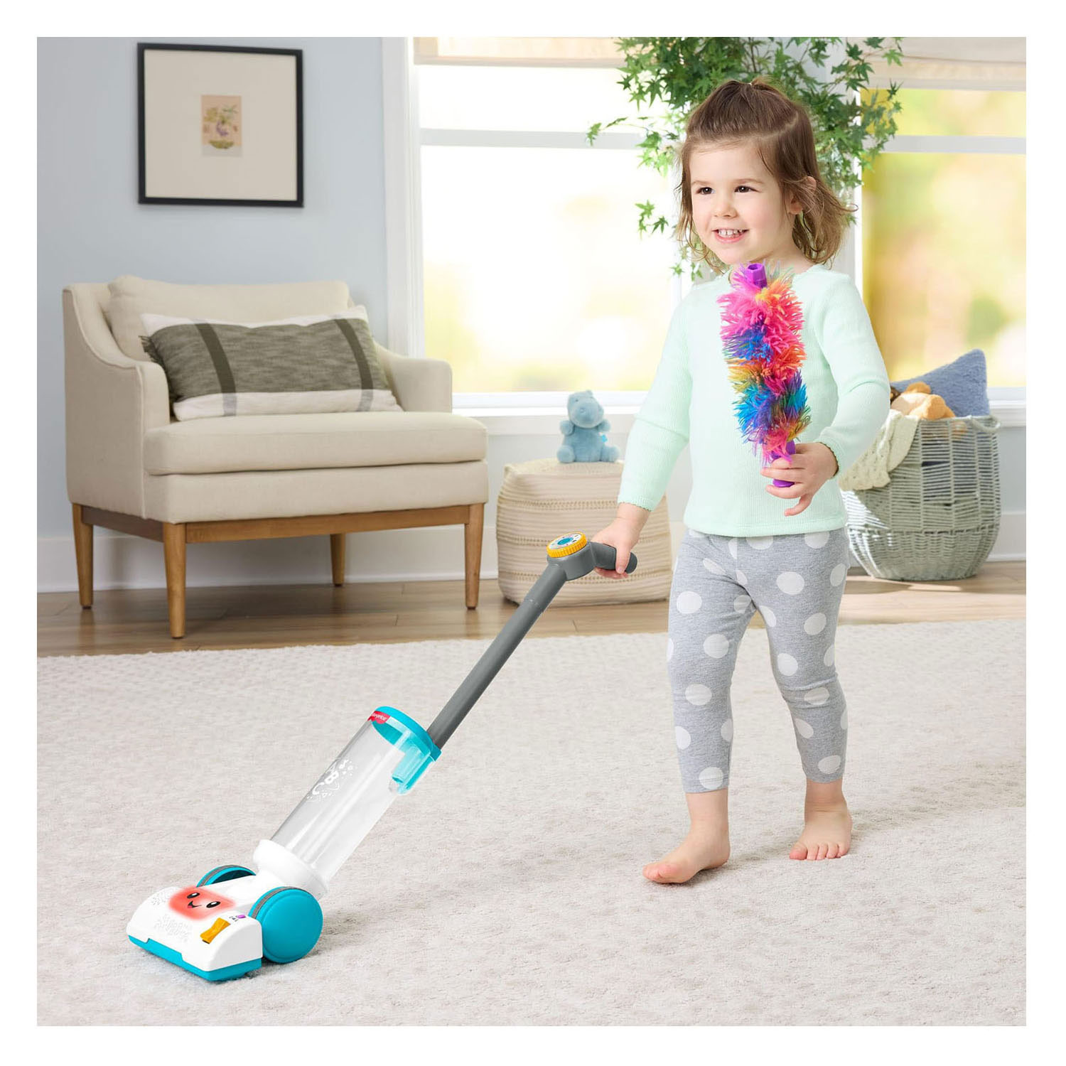 Fisher Price Stofzuiger