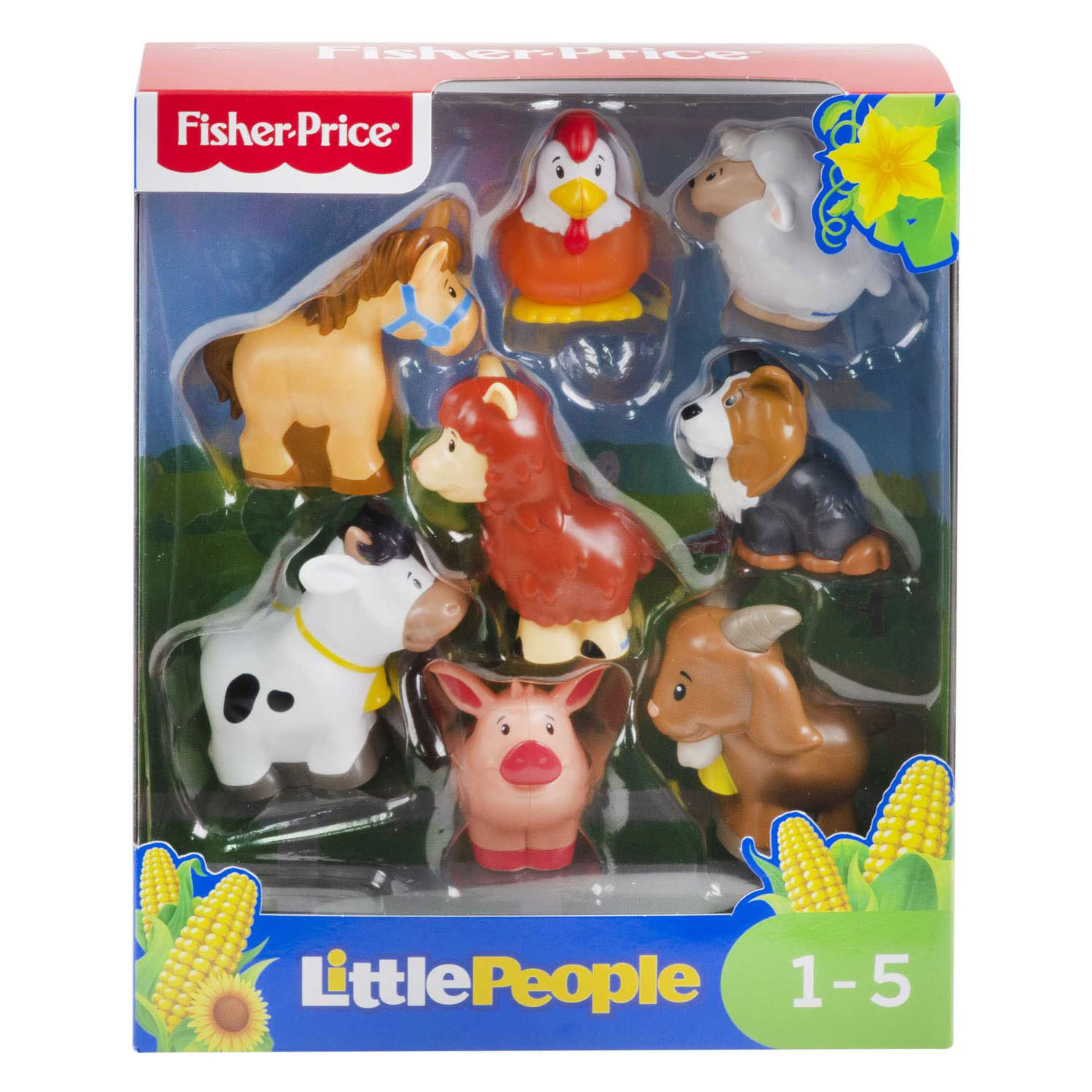 Fisher Price Little People Boerderijdieren - 8dlg.