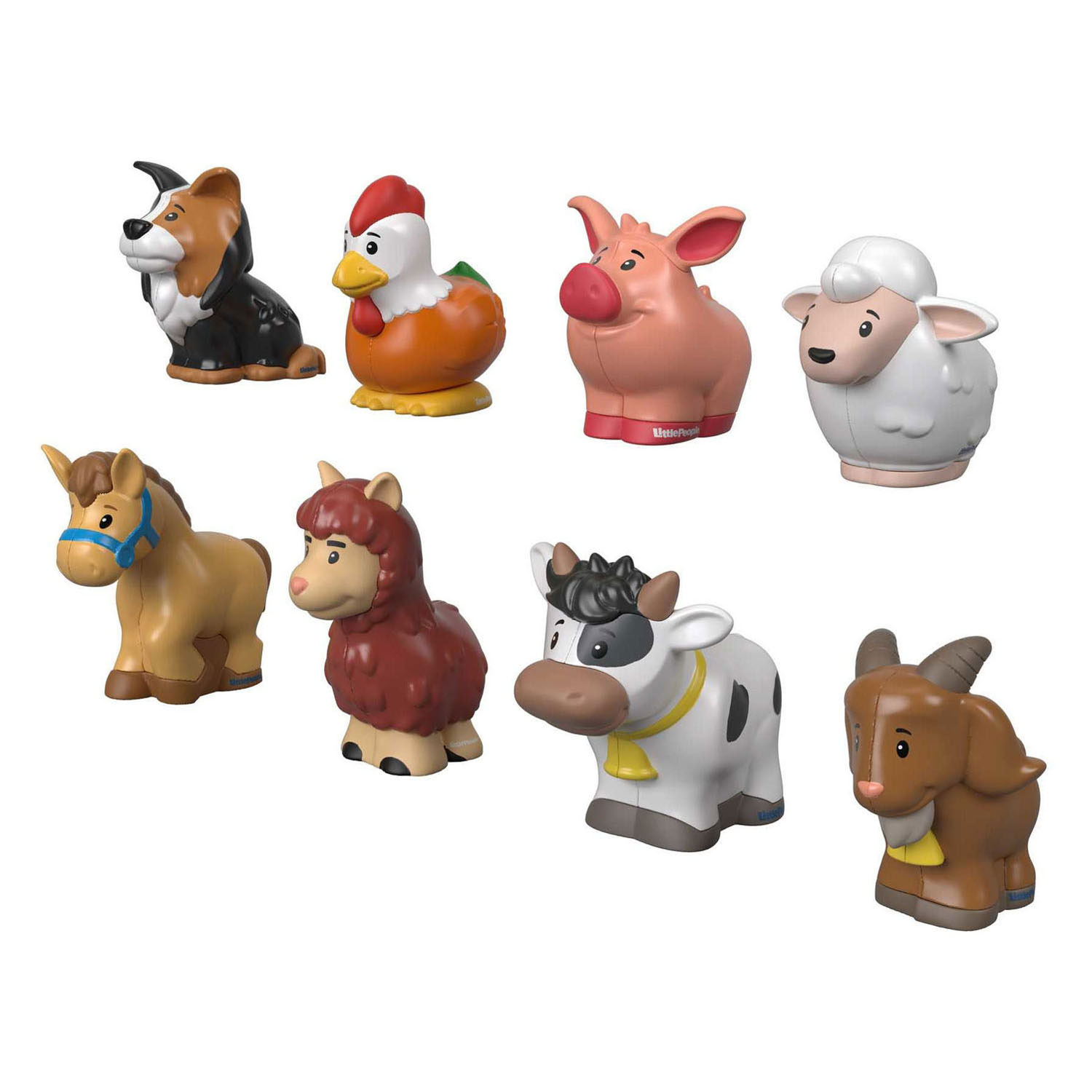Fisher Price Little People Boerderijdieren - 8dlg.