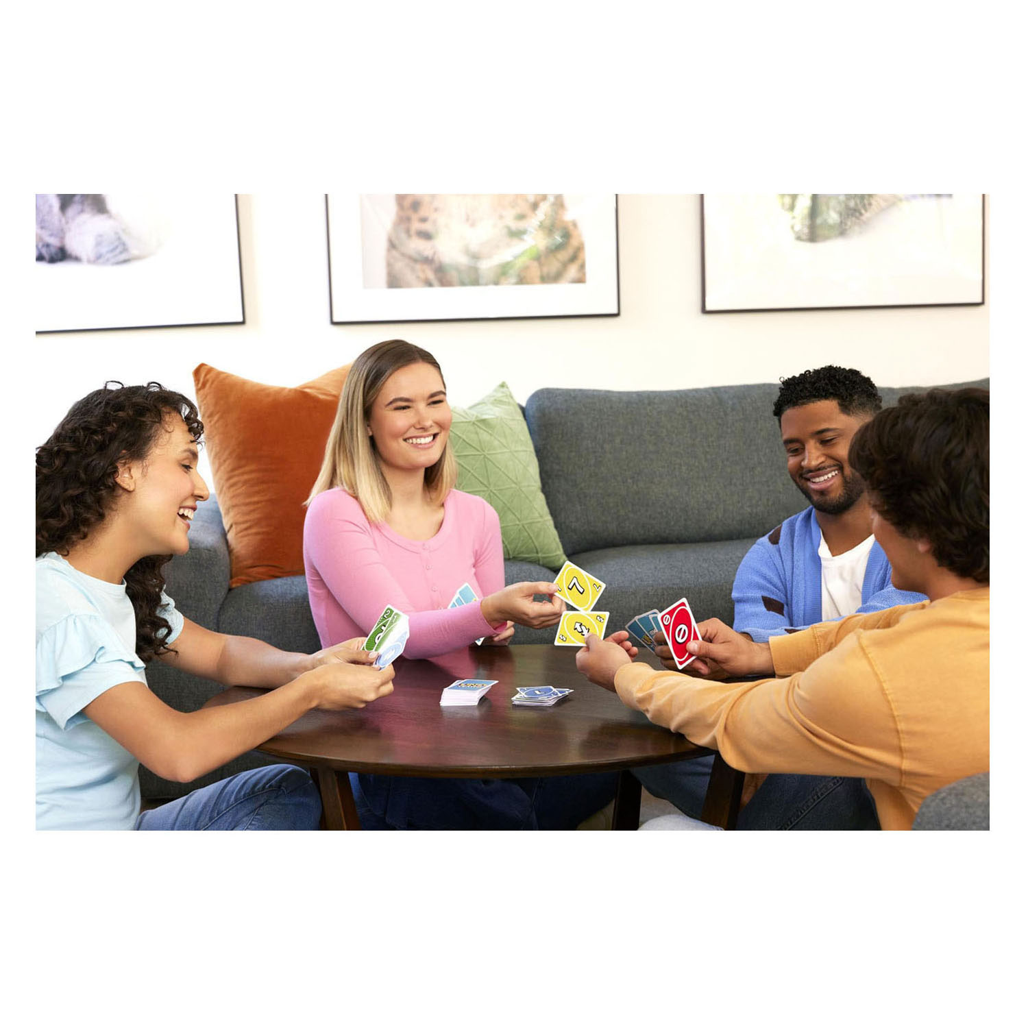 UNO Jeu de cartes par équipes
