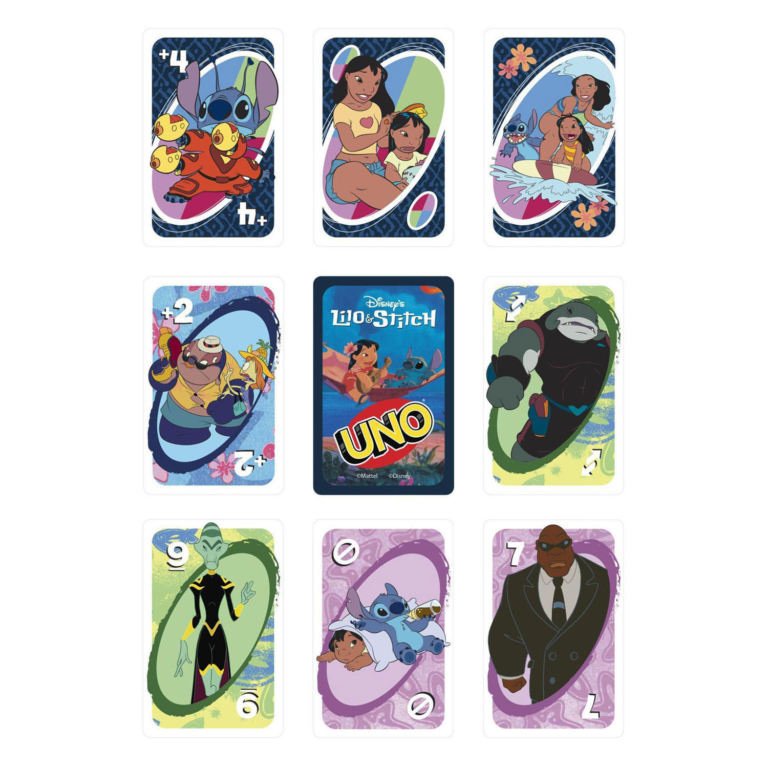 UNO Disney Lilo et Stitch Jeu de cartes