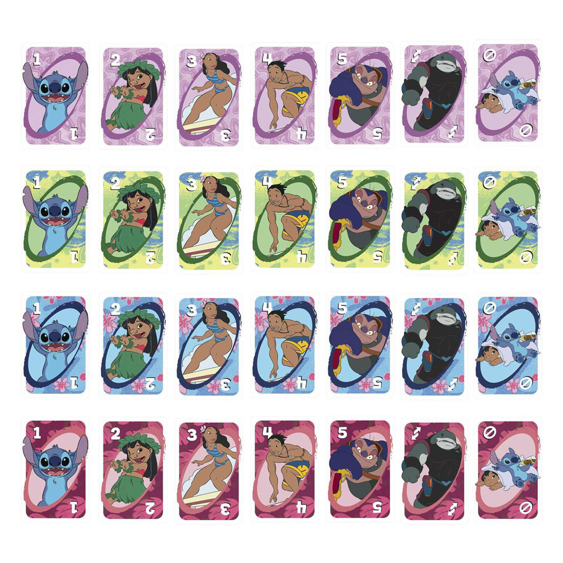 UNO Disney Lilo et Stitch Jeu de cartes