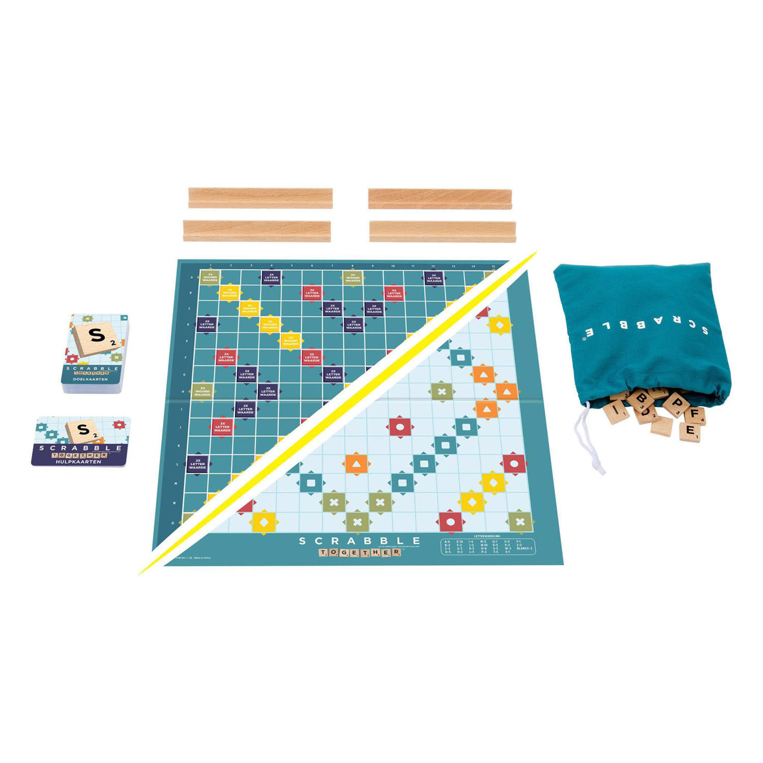 Scrabble Original Wood Bordspel NL