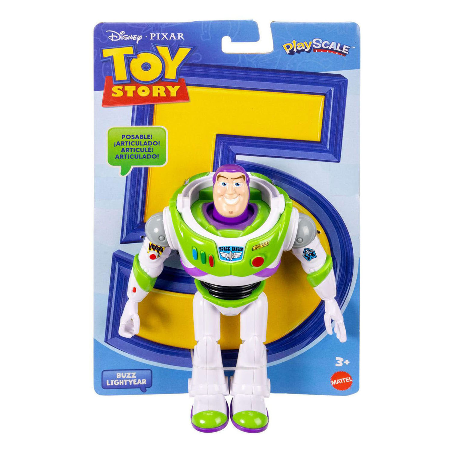 Toy Story 5 – Flying Buzz Figur, 17 cm