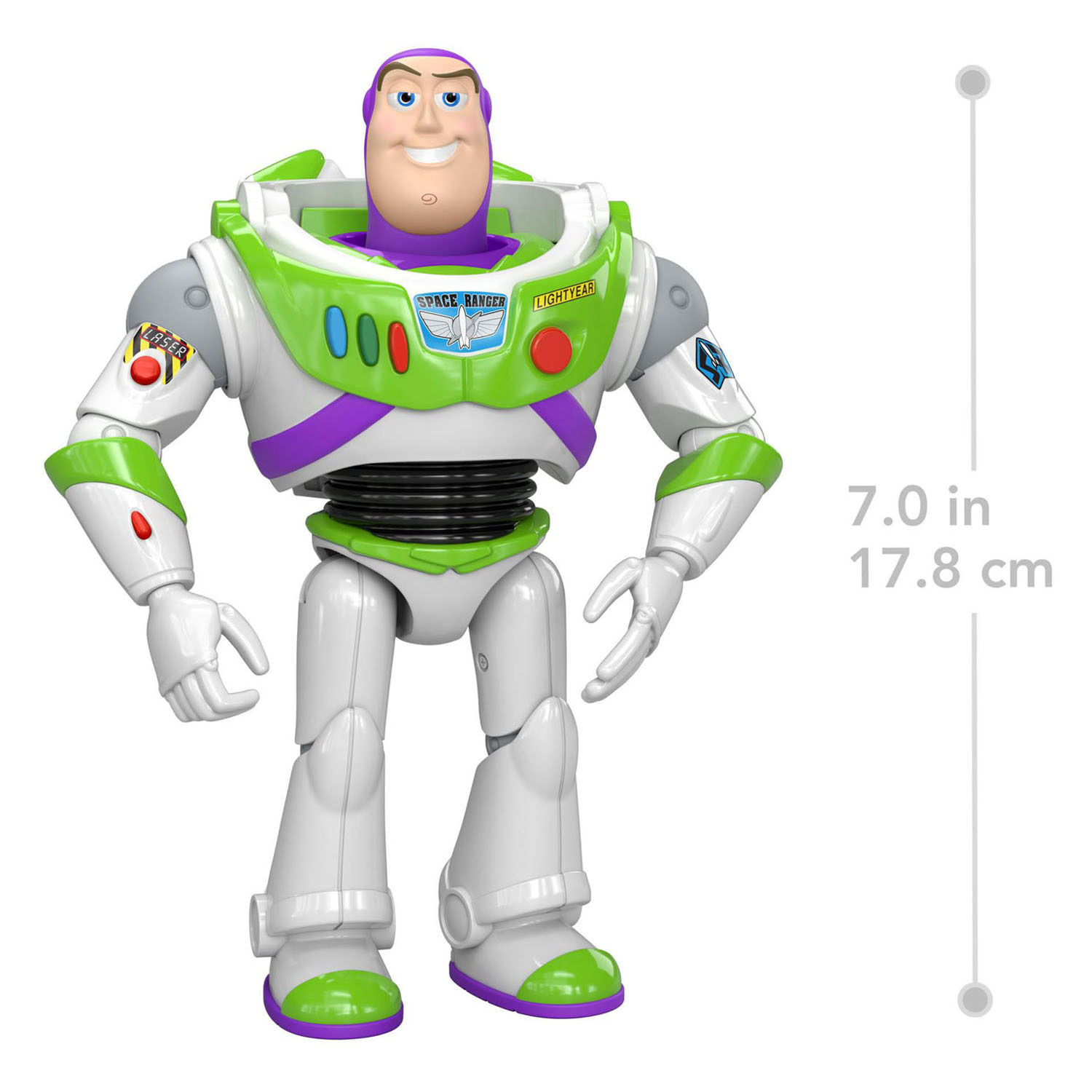 Toy Story 5 – Flying Buzz Figur, 17 cm