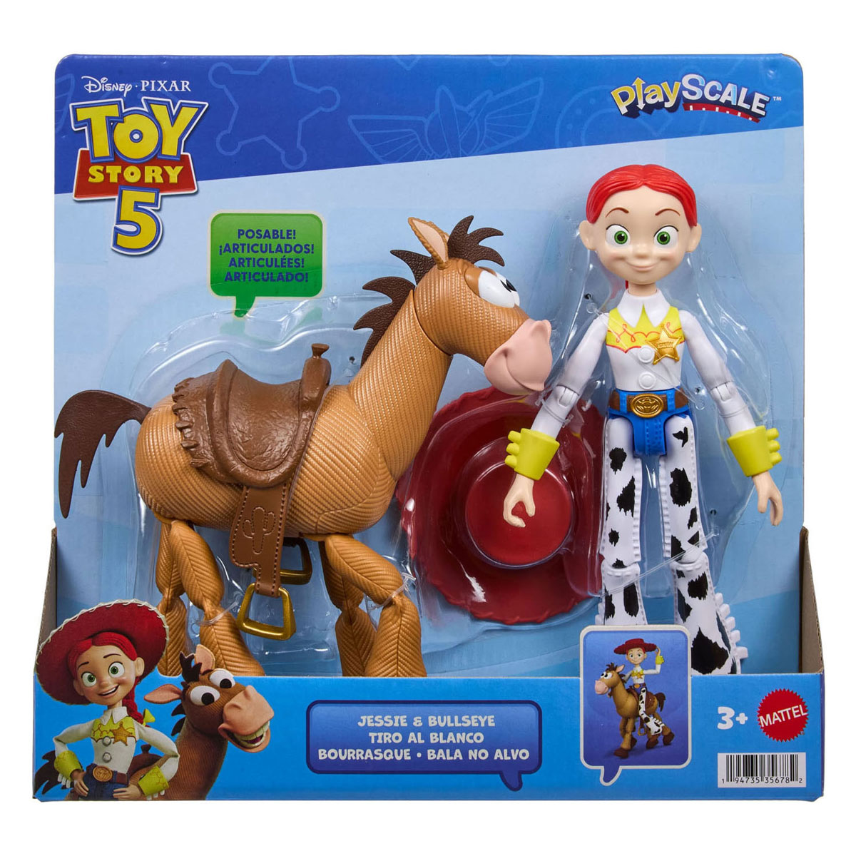 Toy Story 5 - Jessie und Bullseye Figur