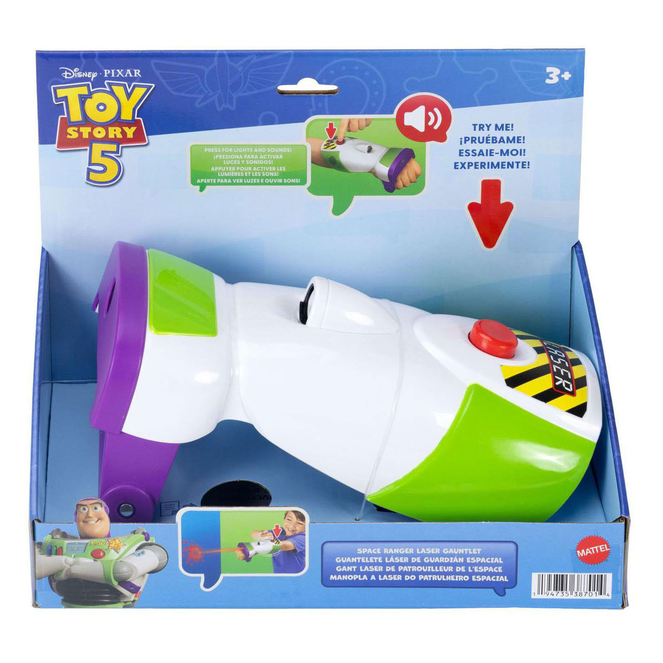 Toy Story 5 - Star Command Blaster Buzz Handschuh