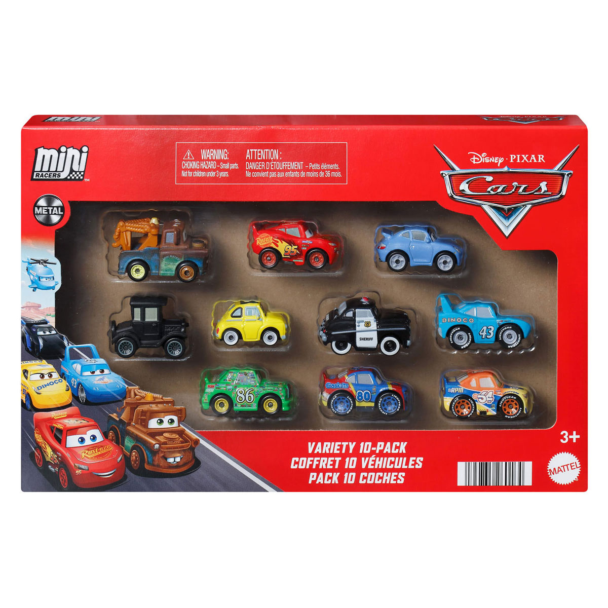 Cars Mini Racers - 10st.