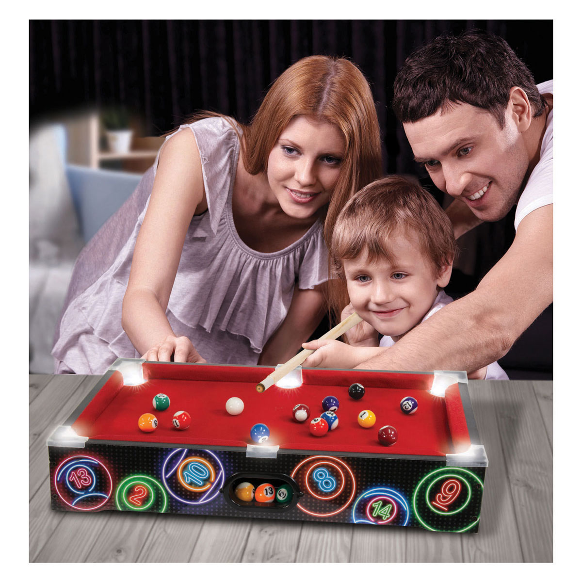 Arcade Pool Tischplatte Neon Serie - 52x32x10cm