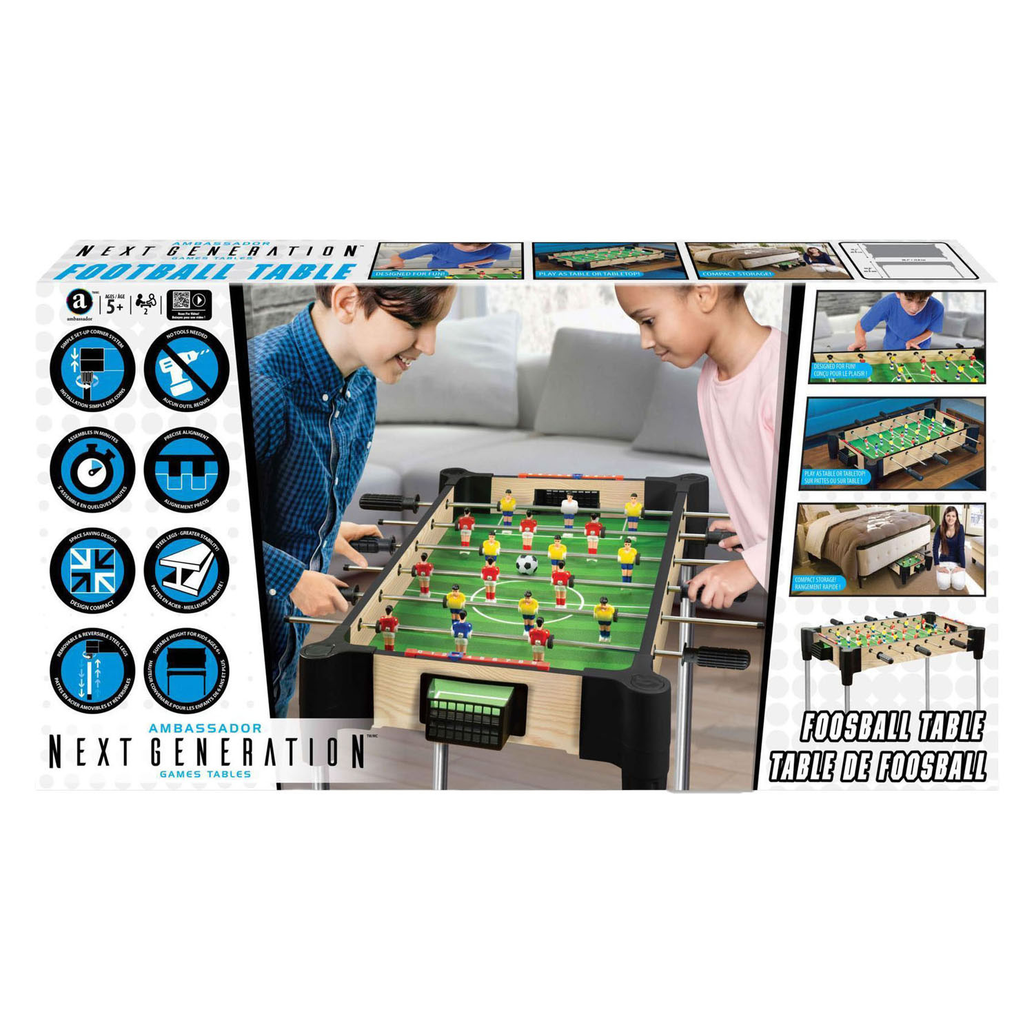 Tischfußball 68,5 x 35 cm