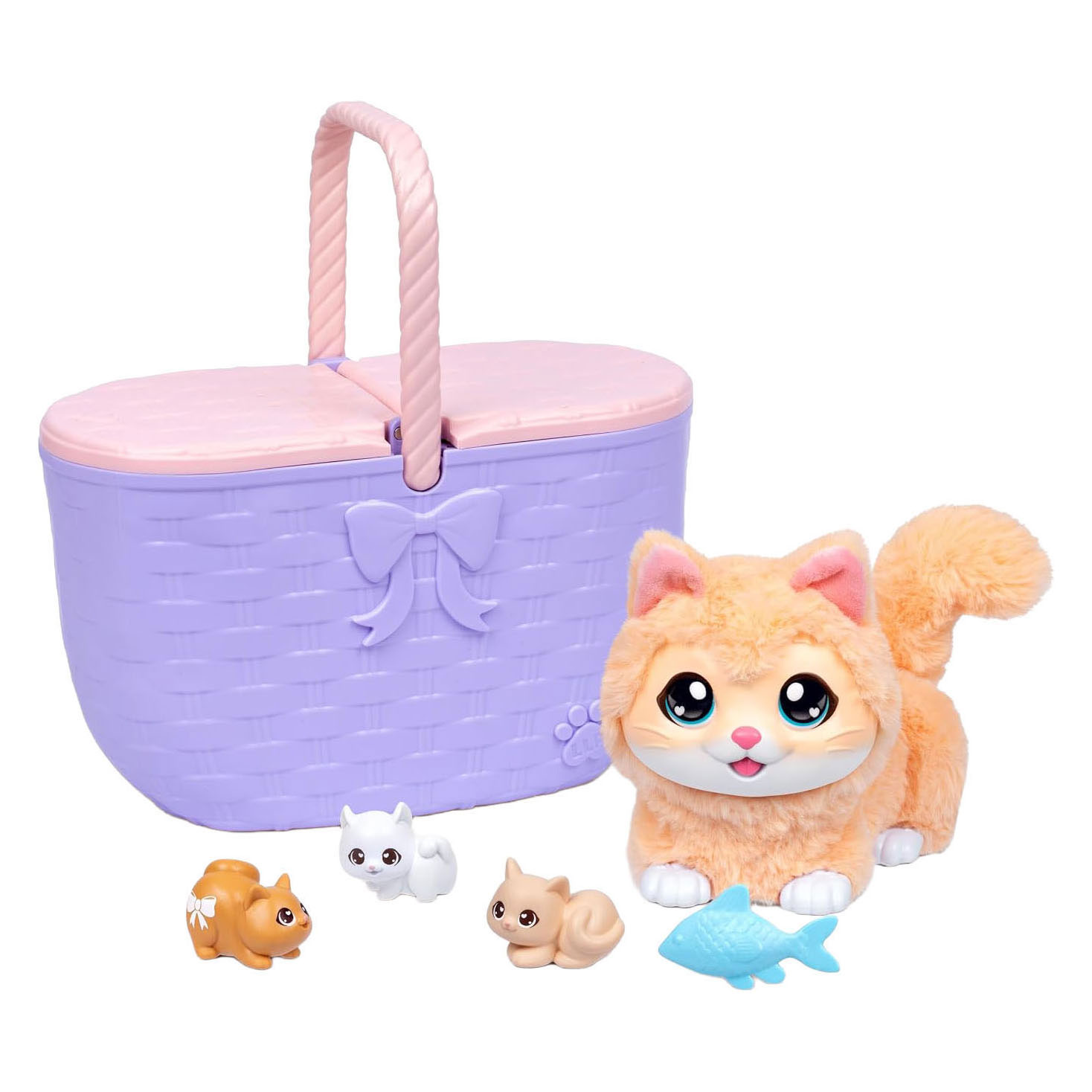 Little Live Pets Mama Surprise Kitty Speelset - Interactieve Knuffel