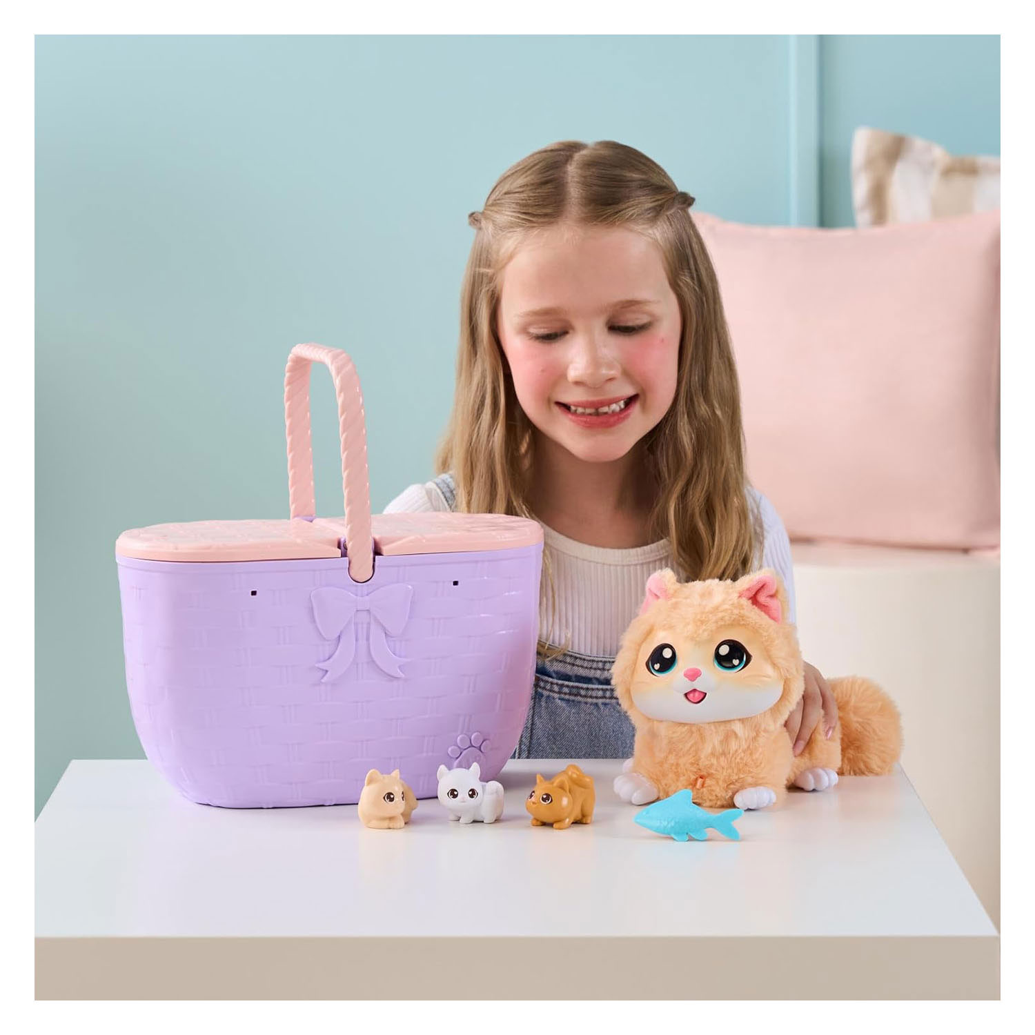 Little Live Pets Mama Surprise Kitty Speelset - Interactieve Knuffel