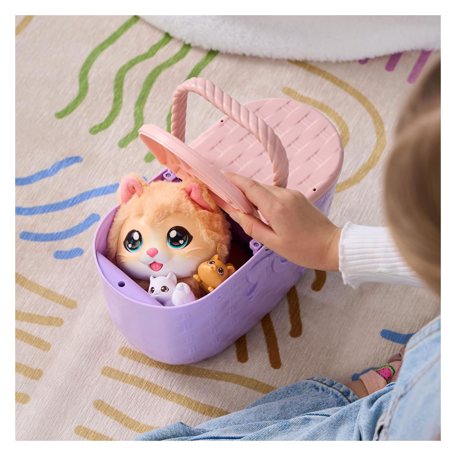 Little Live Pets Mama Surprise Kitty Speelset - Interactieve Knuffel