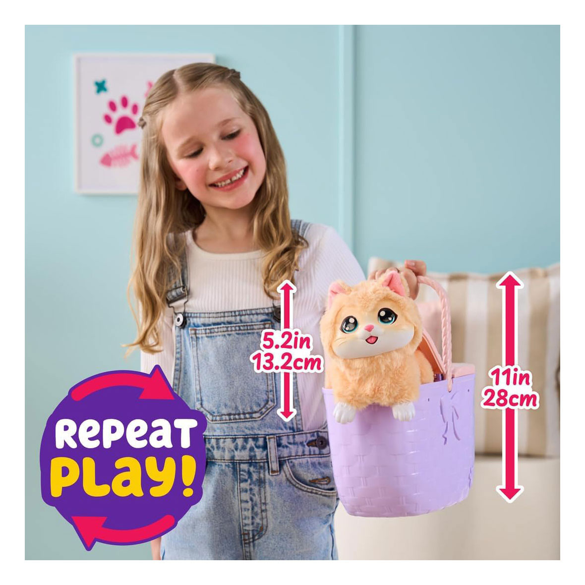 Little Live Pets Mama Surprise Kitty Speelset - Interactieve Knuffel