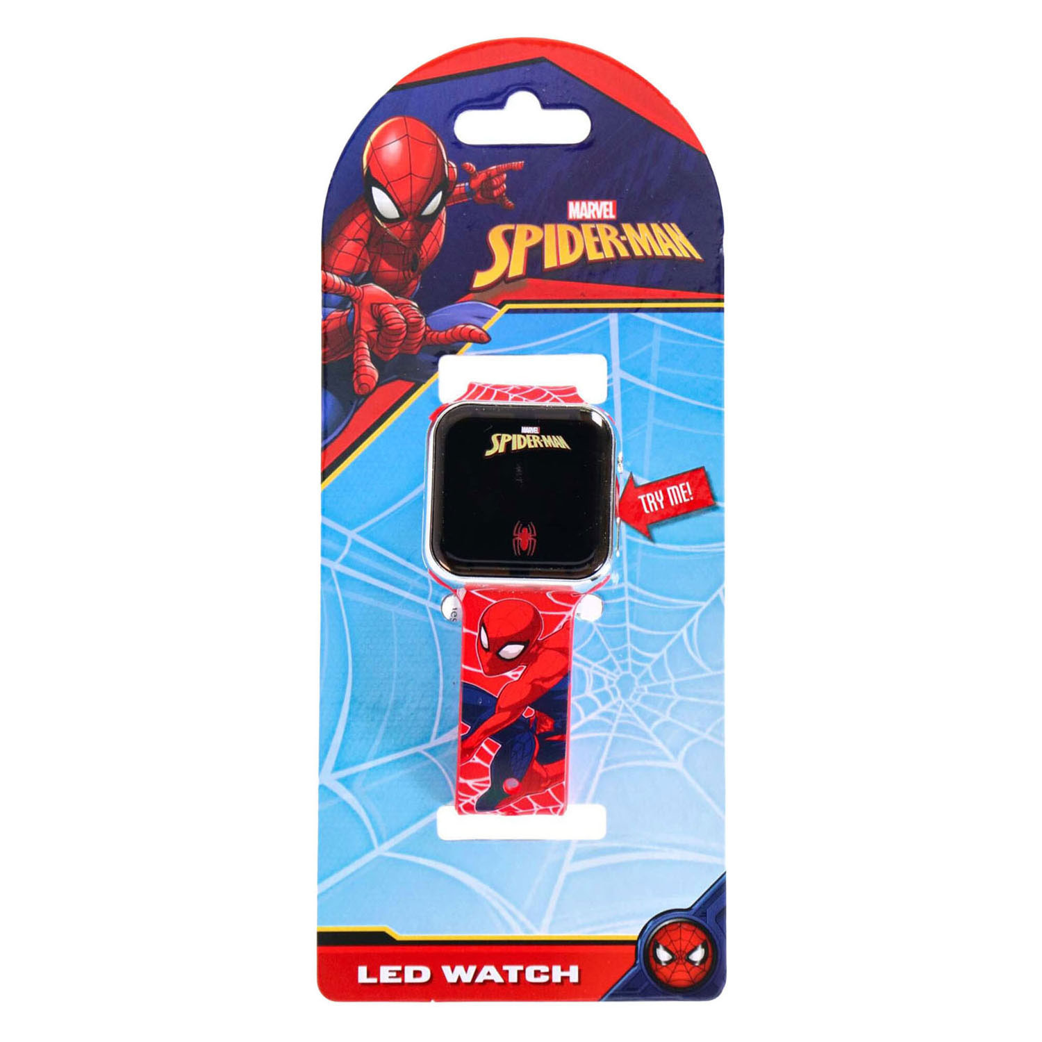 LED Horloge Spiderman