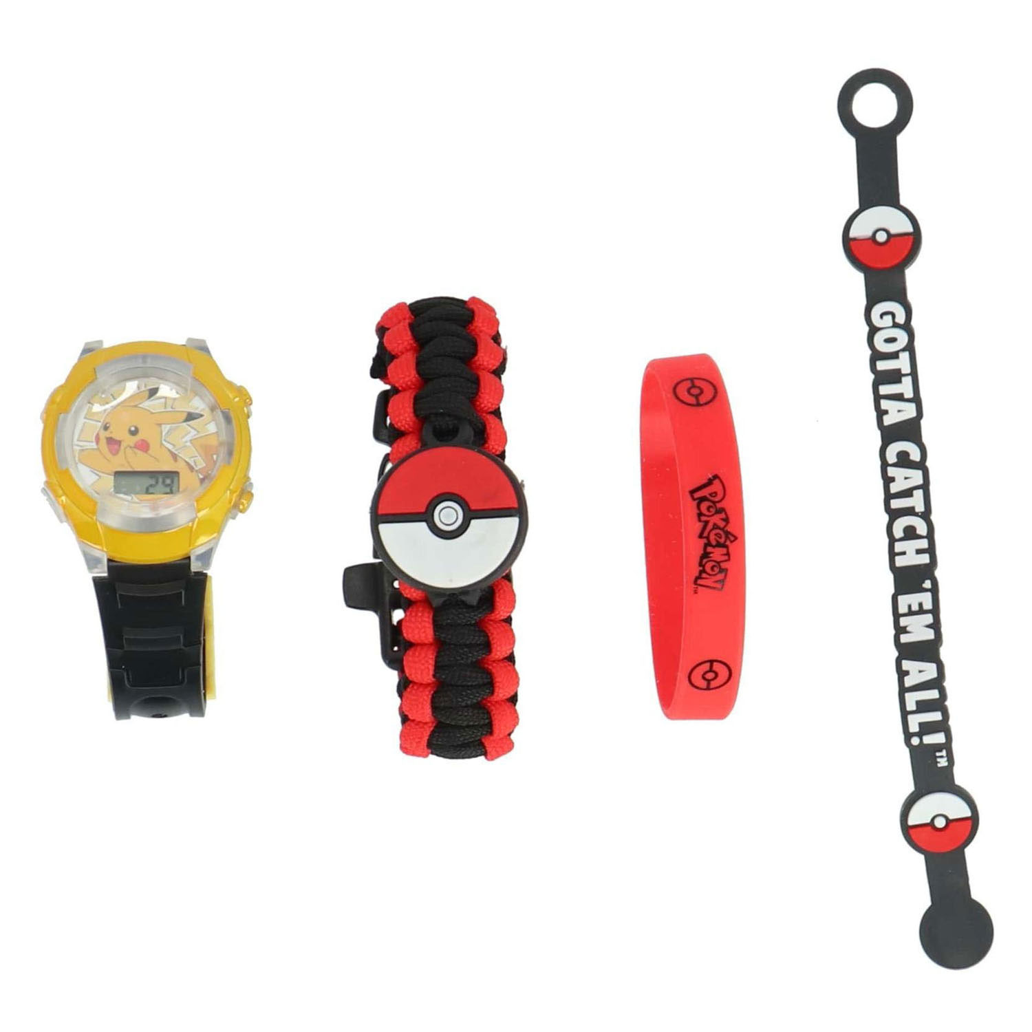 Horloge Cadeauset Pokemon - 4dlg.