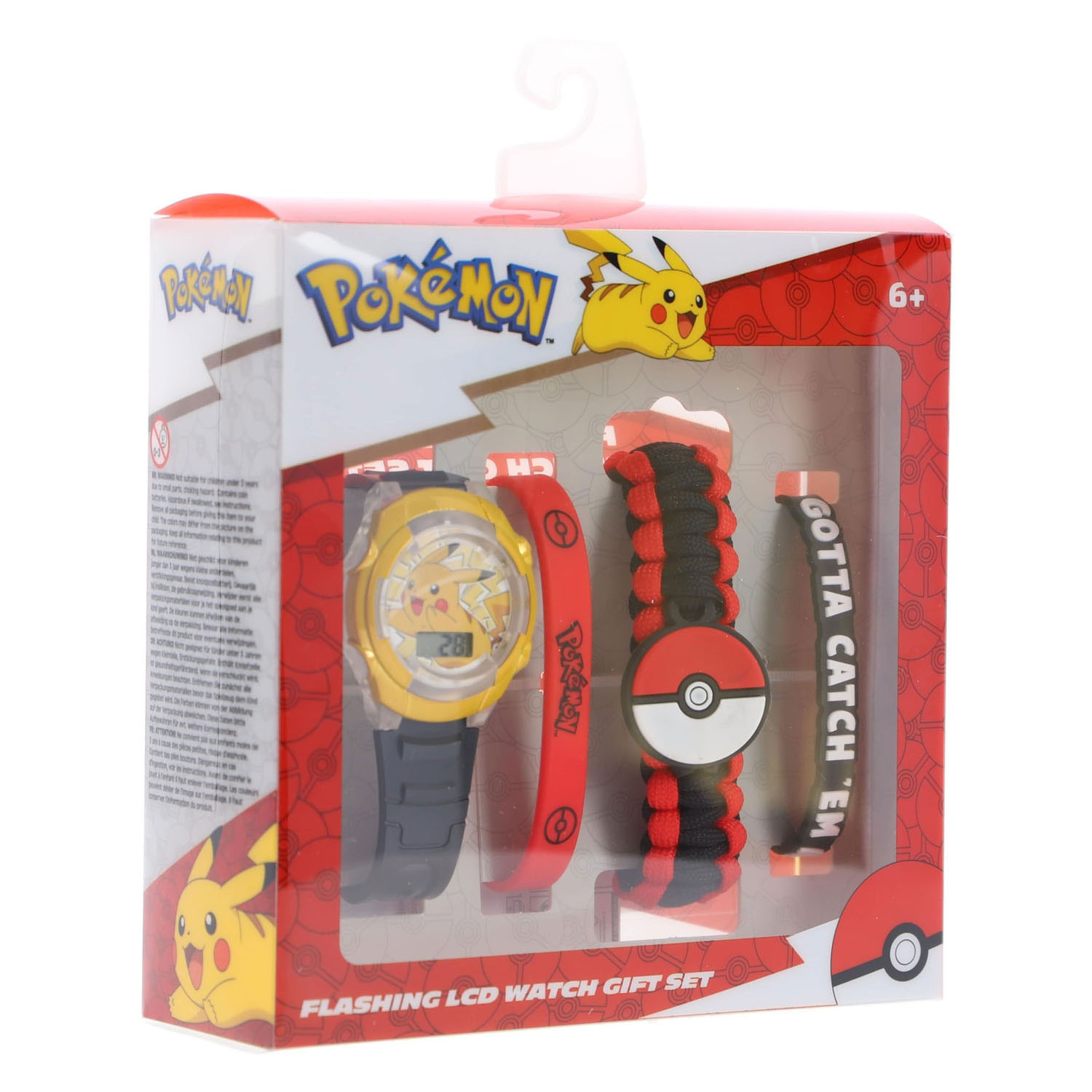 Horloge Cadeauset Pokemon - 4dlg.