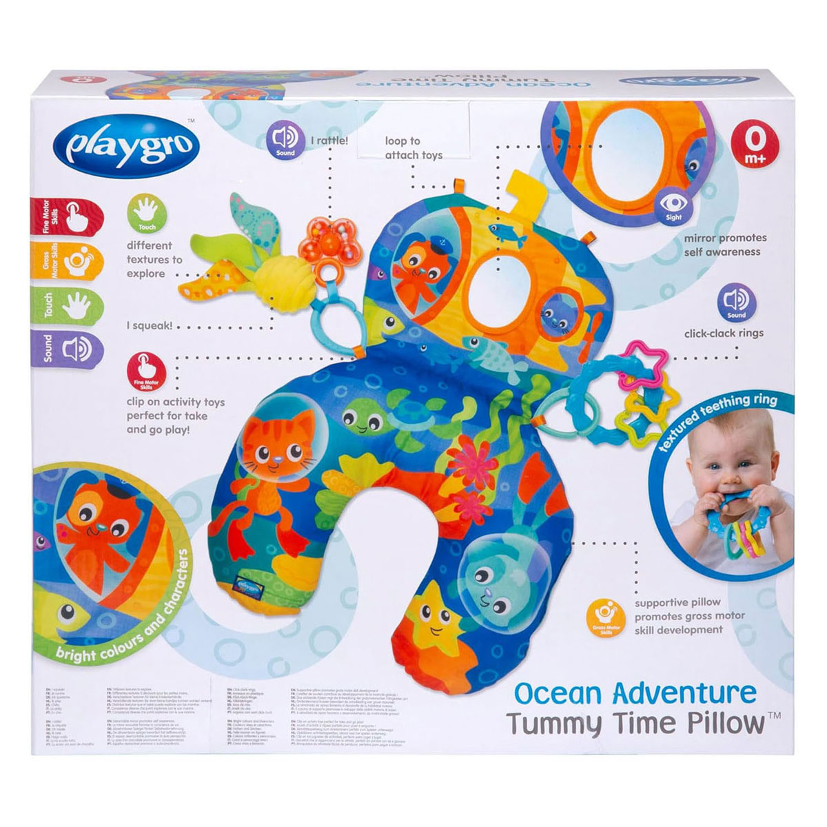 Ocean Tummy Time Activité de temps sur le ventre