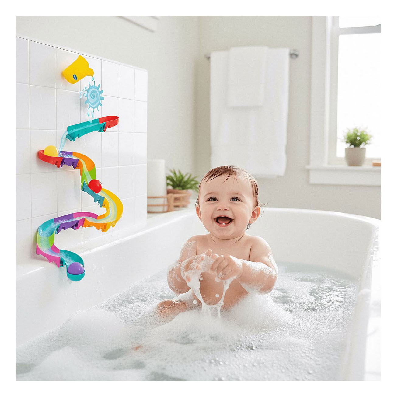 Playgro Splash and Slide Wasserrutsche