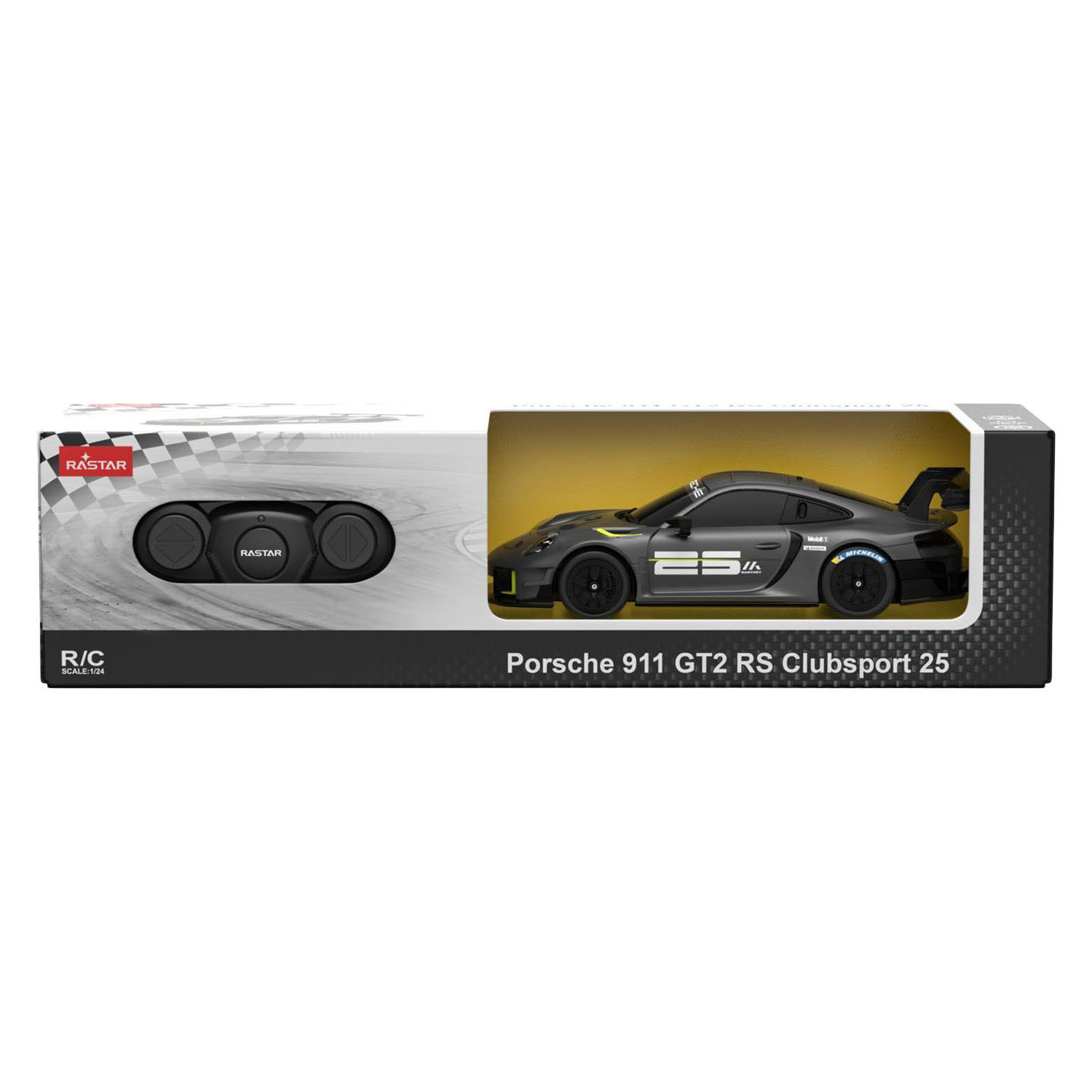 RC Bestuurbare Porsche 911 GT2 RS Clubsport 25 - 1:24