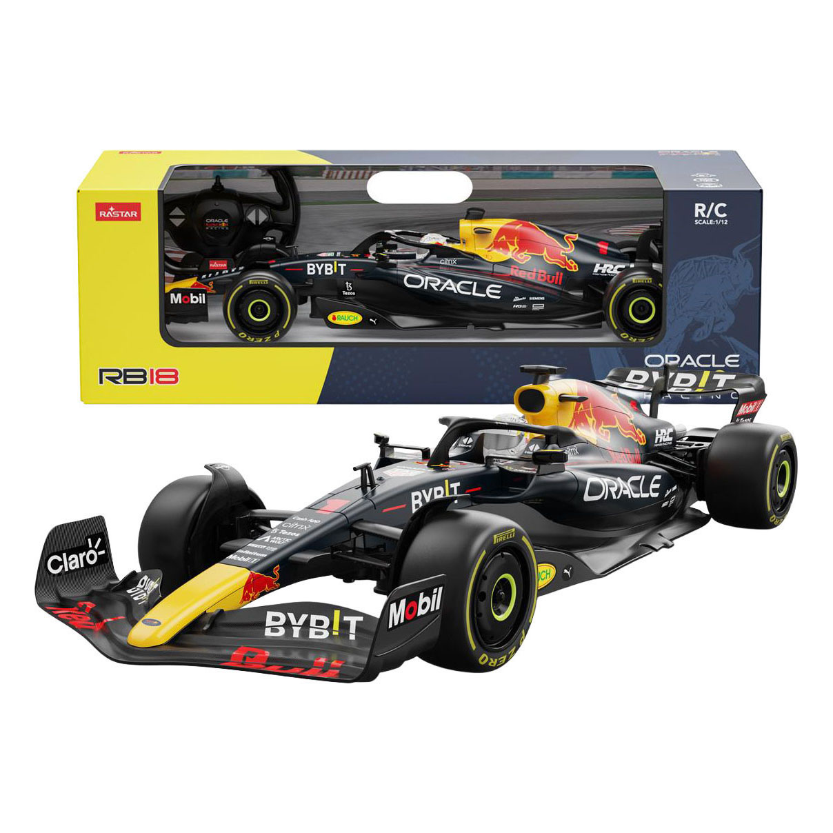 Rastar Red Bull RB18 1:12 RC F1-bolide
