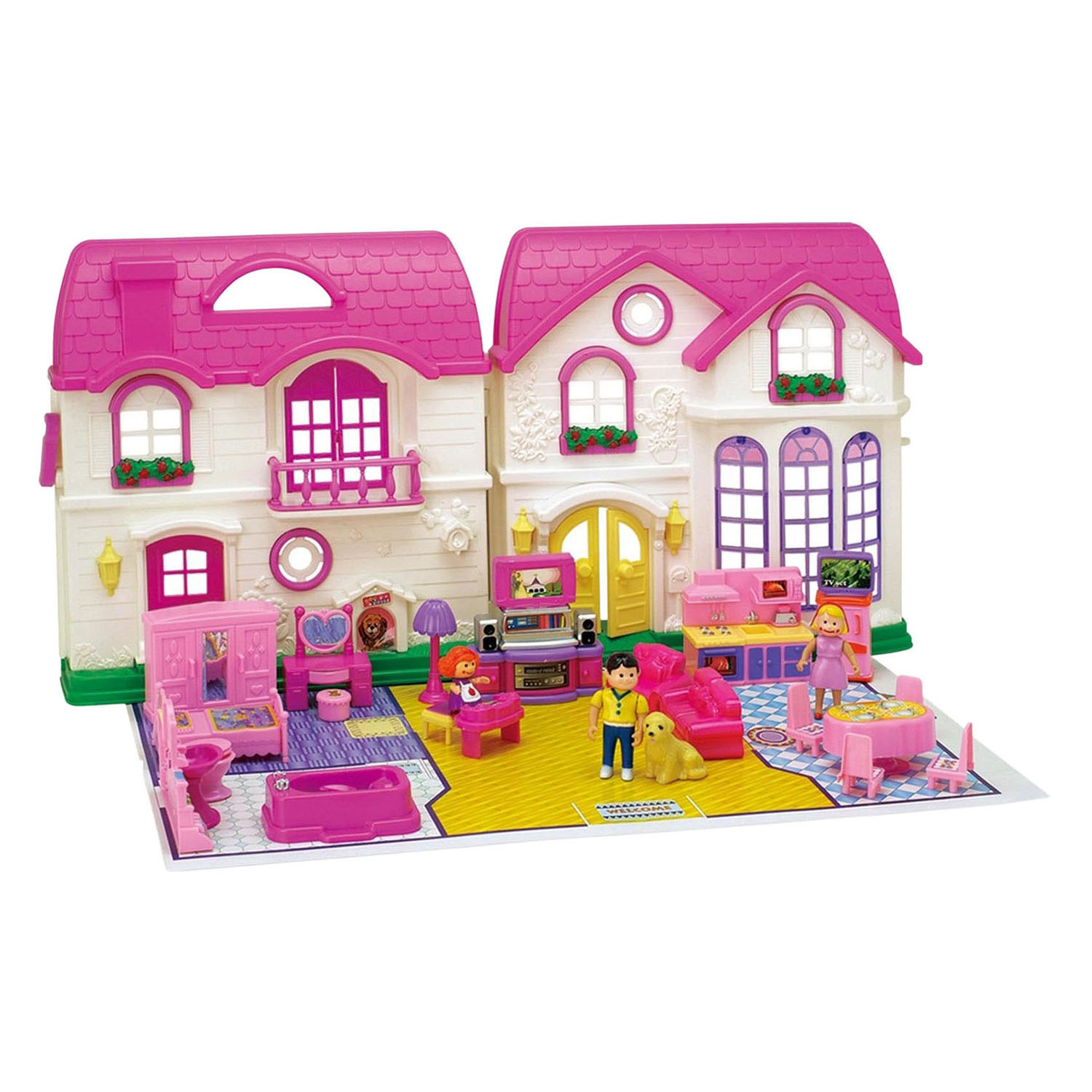 My Sweet Home Poppenhuis met Licht en Geluid