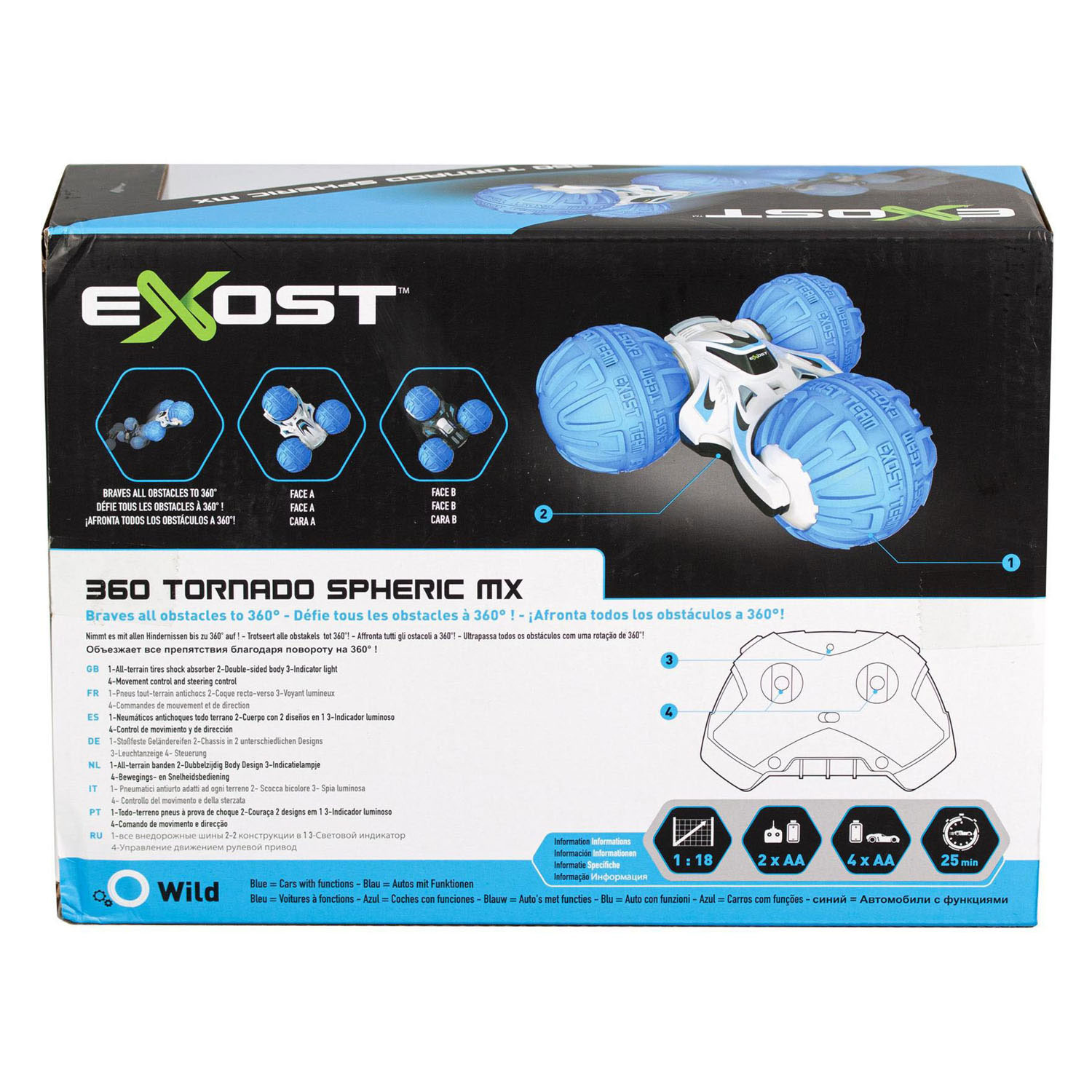 Exost RC 360 Tornado Spheric MX